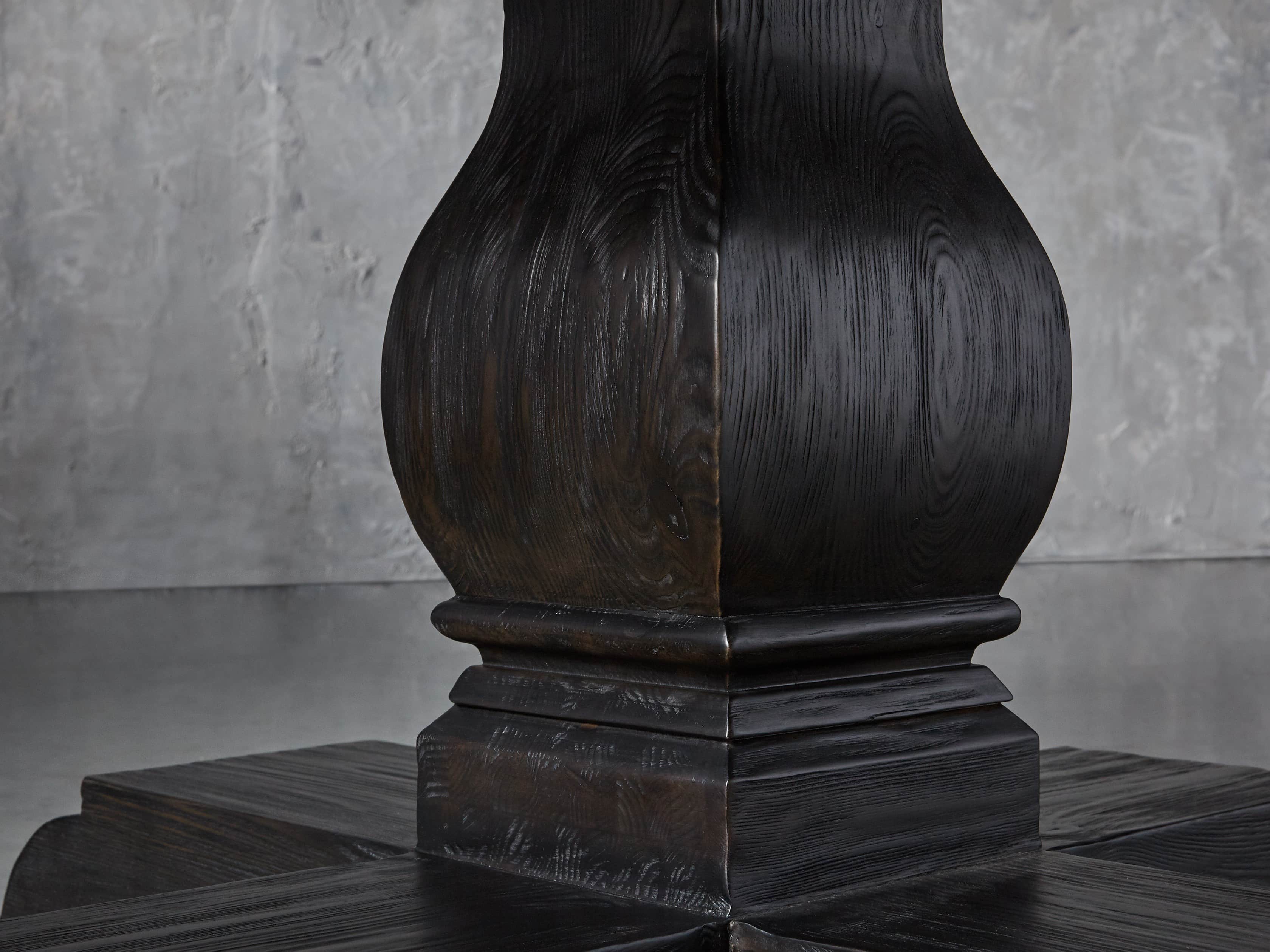 Kensington 48" Round Dining Table in Dark Ebony, slide 6 of 9