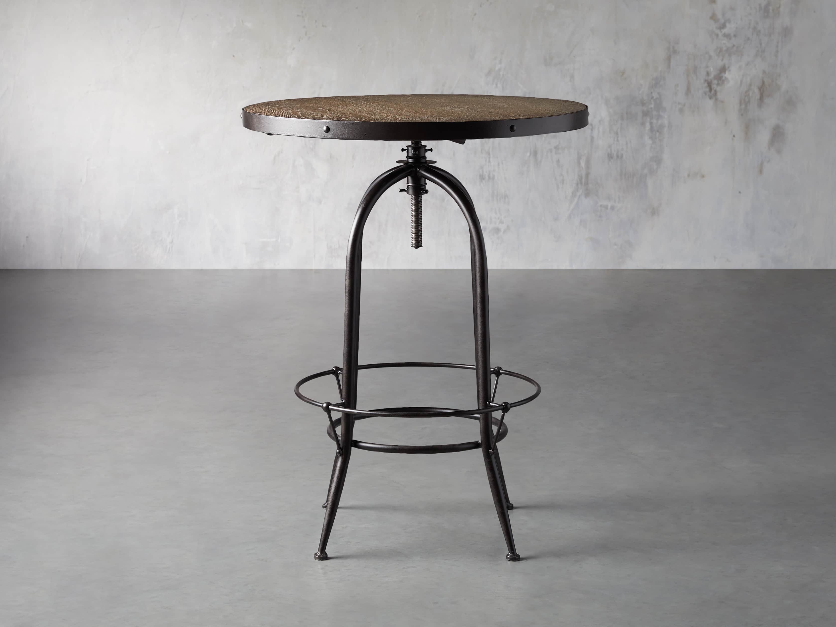 Kensington 32" Bar Table in Benedict Brown, slide 1 of 7
