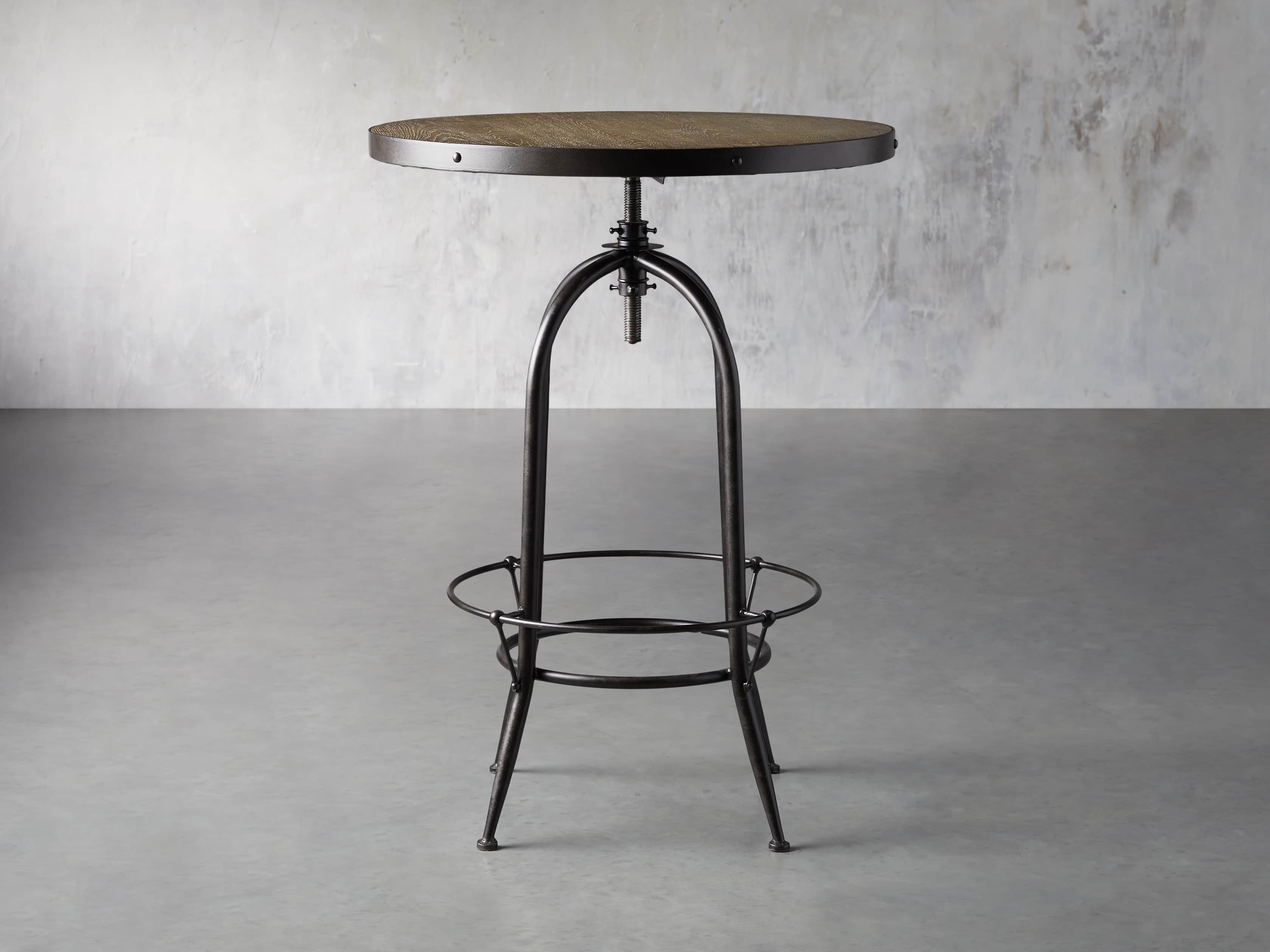 Kensington 32" Bar Table in Benedict Brown, slide 2 of 7