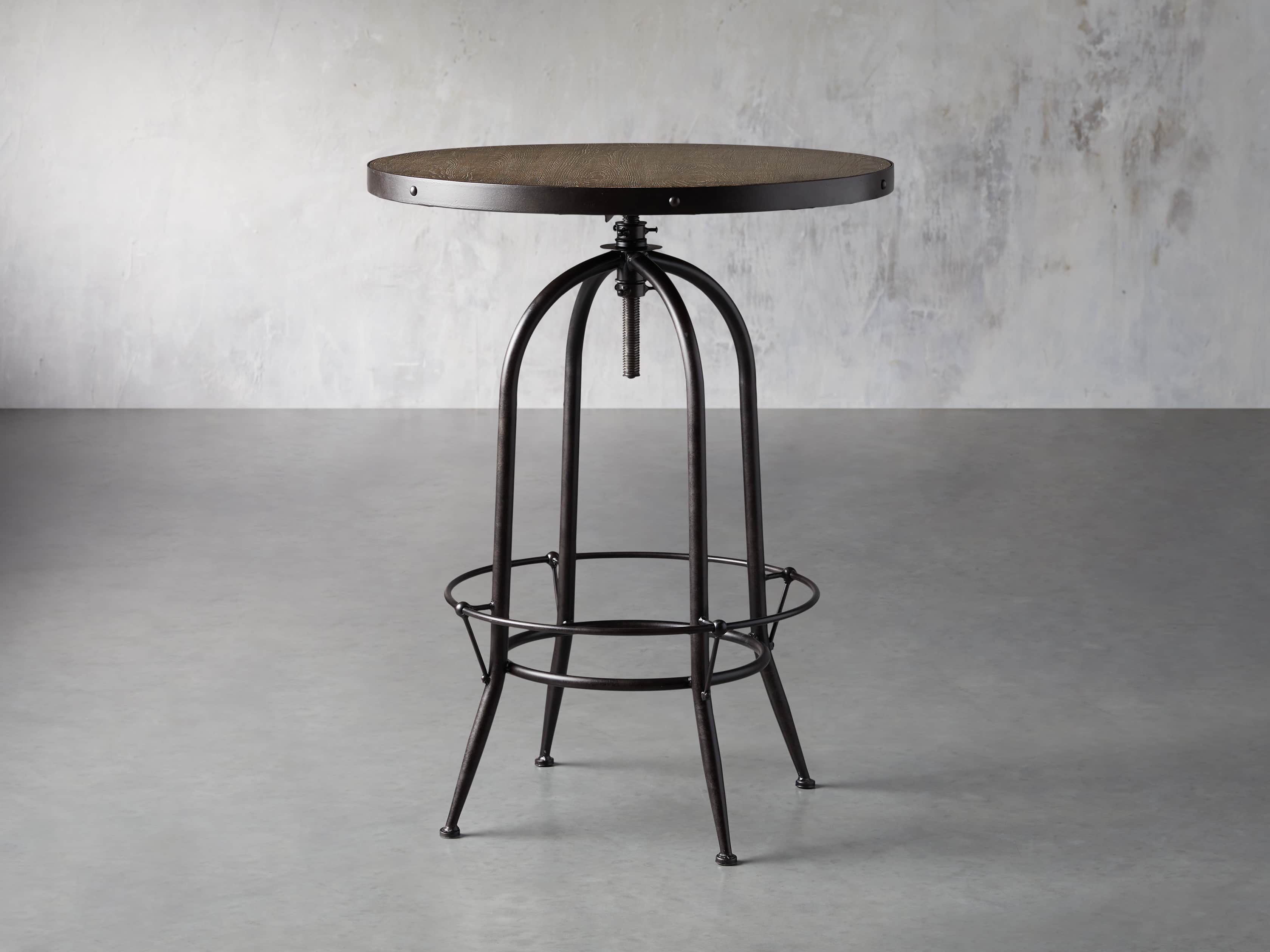 Kensington 32" Bar Table in Benedict Brown, slide 3 of 7