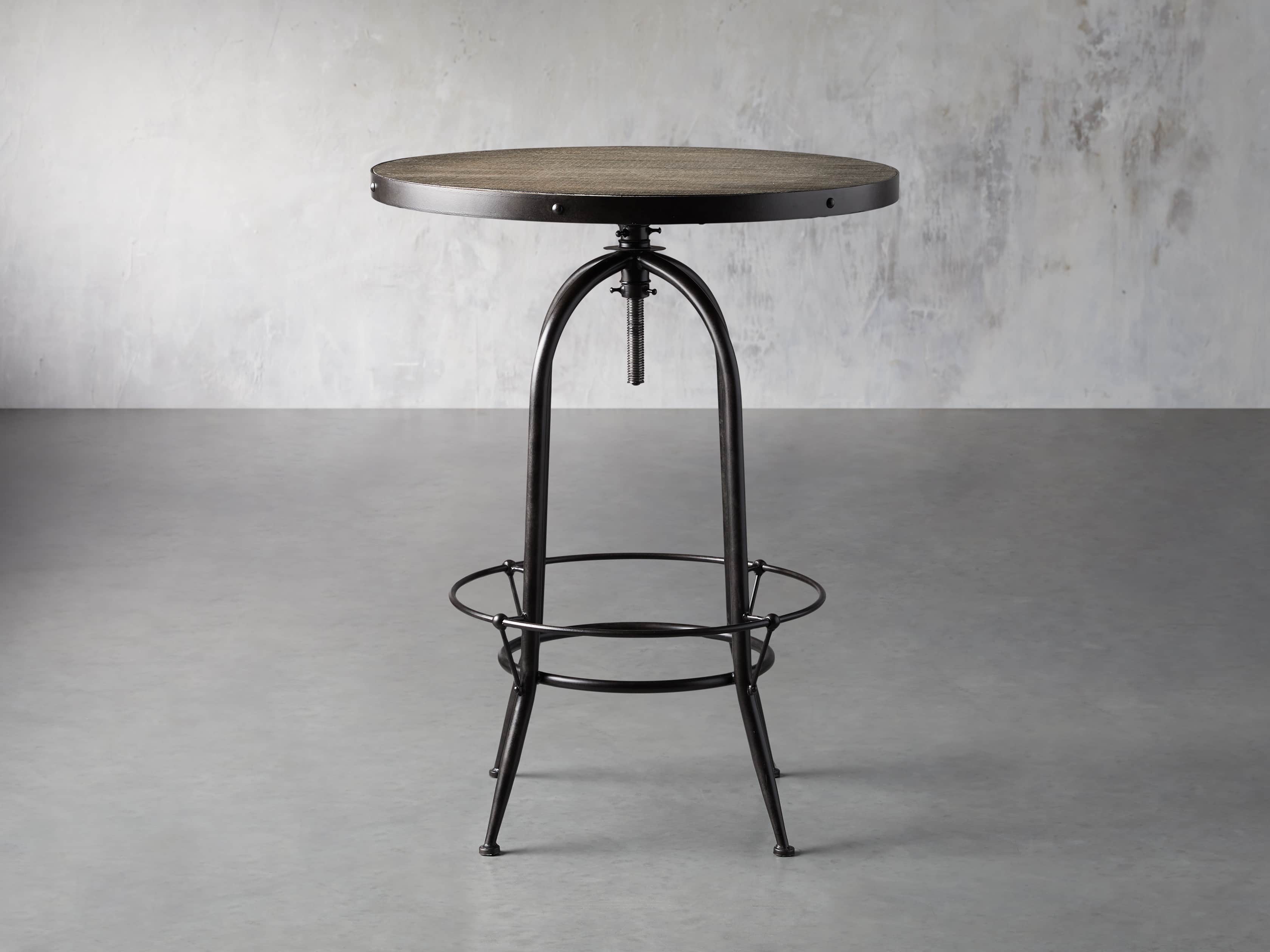View the Kensington Adjustable Height Bar Table | Variant: EARL GREY