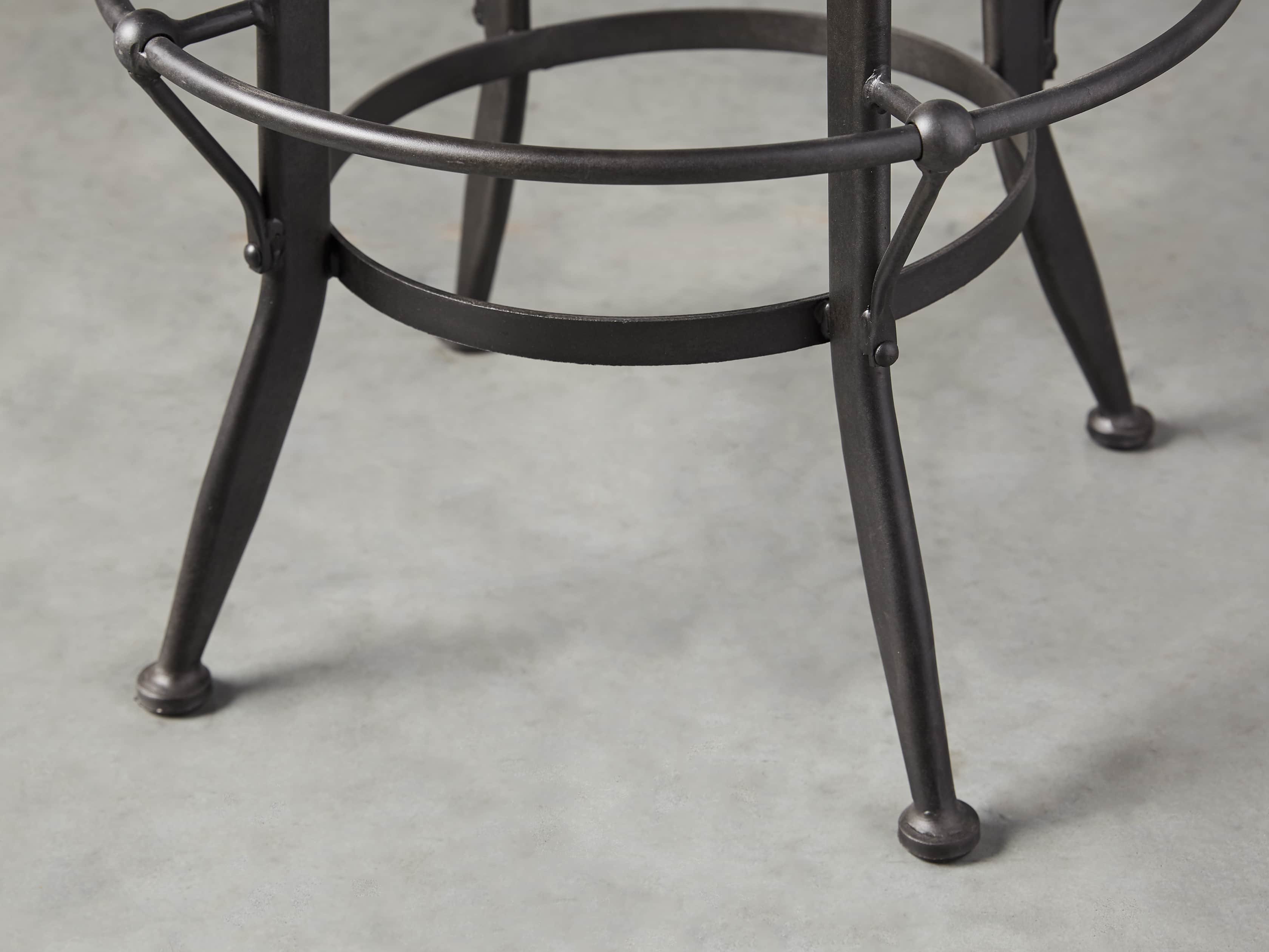 Kensington 20" Adjustable Stool in Barnwood Natural