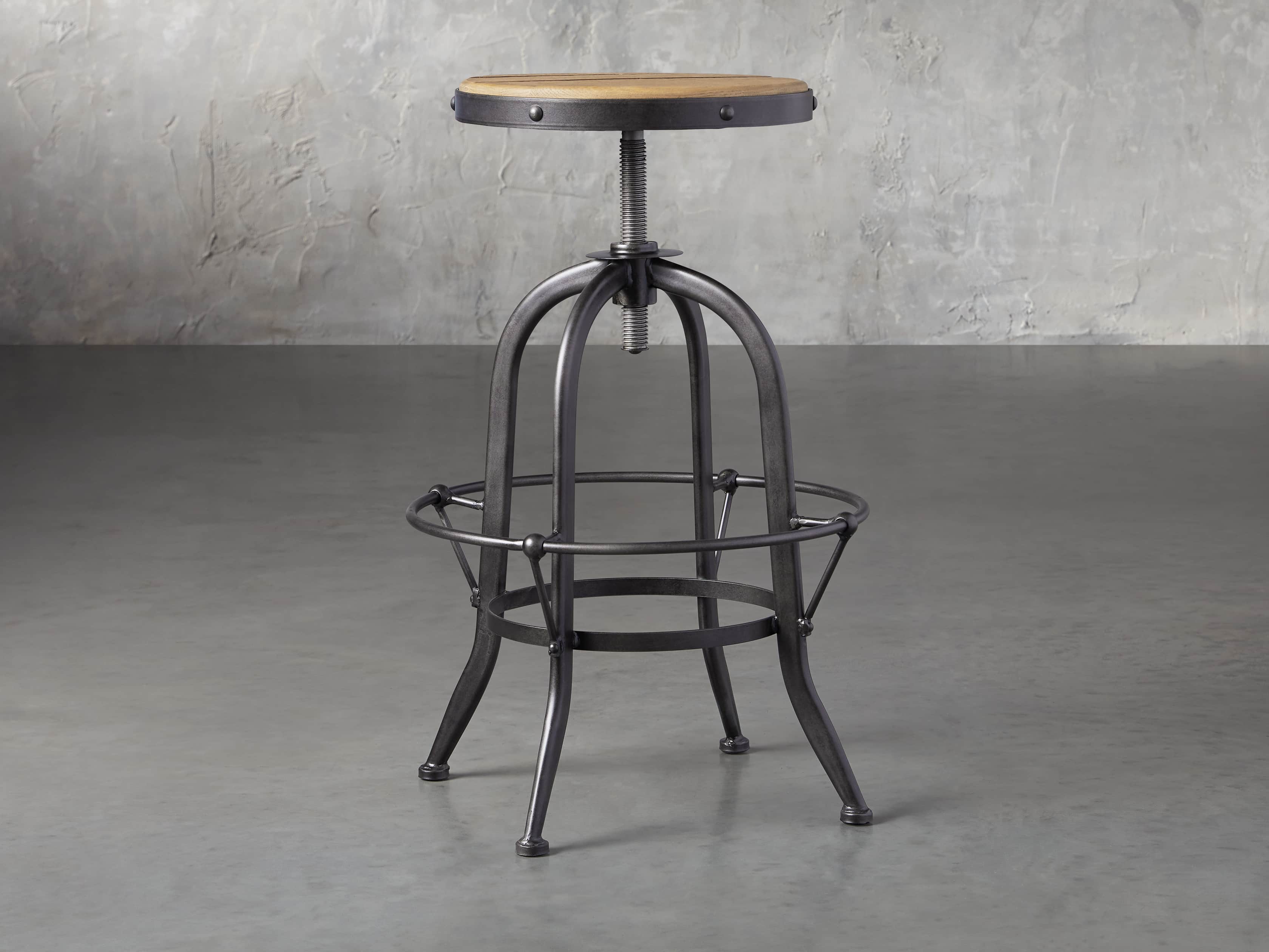 Kensington 20" Adjustable Stool in Honey, slide 2 of 4