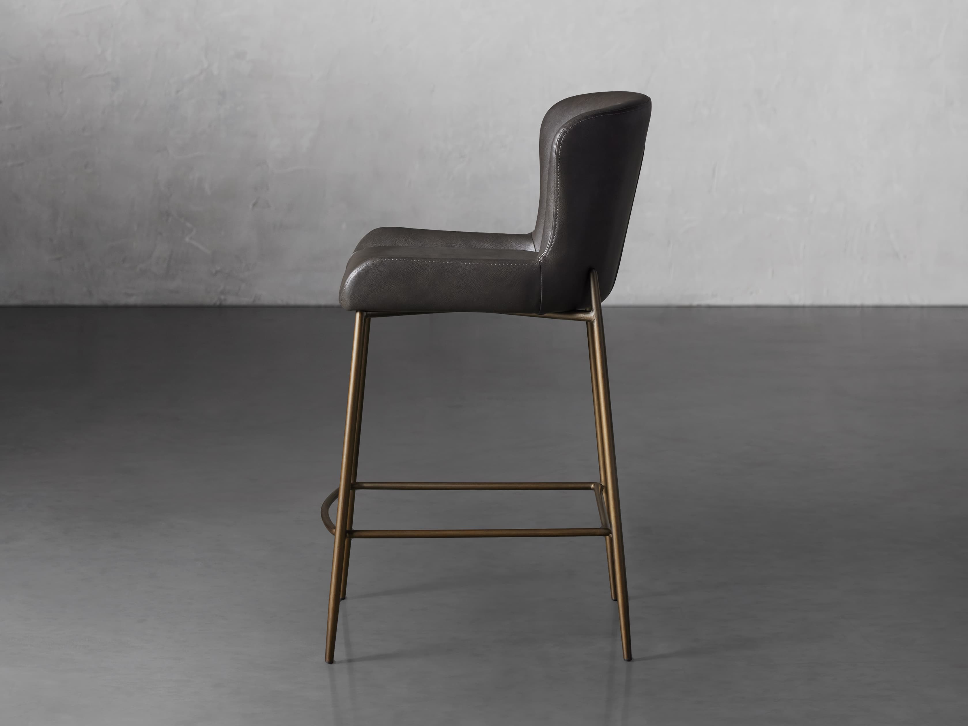 Arhaus leather bar stools hotsell