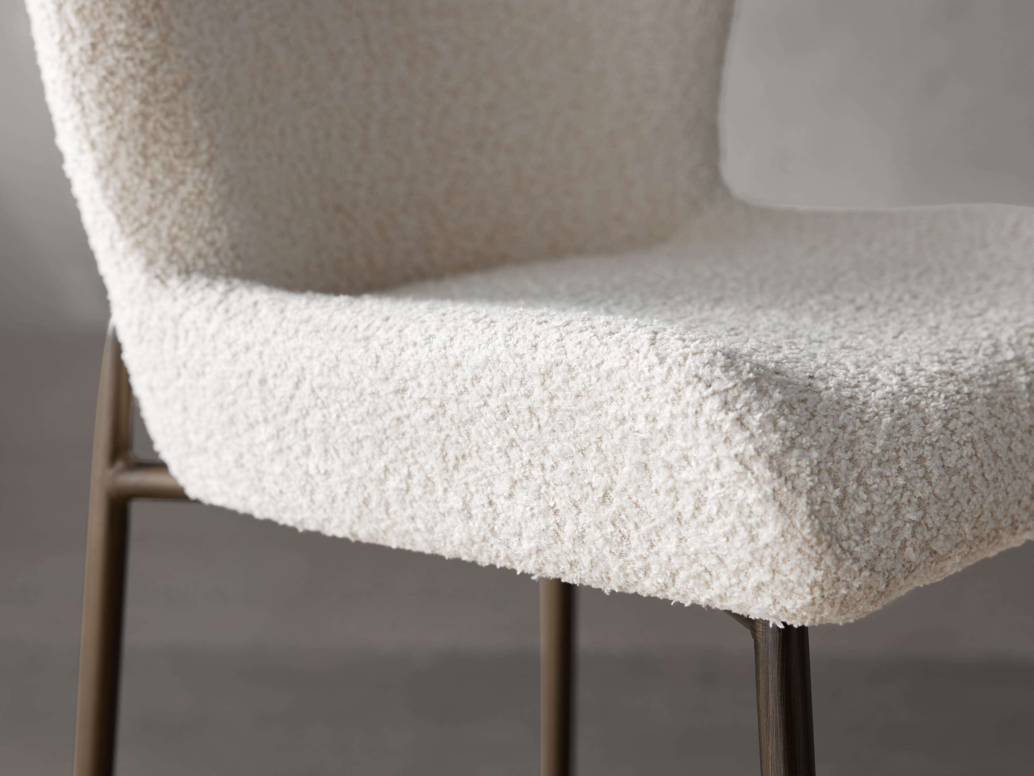 Kirsten Stool in Jennie Linen