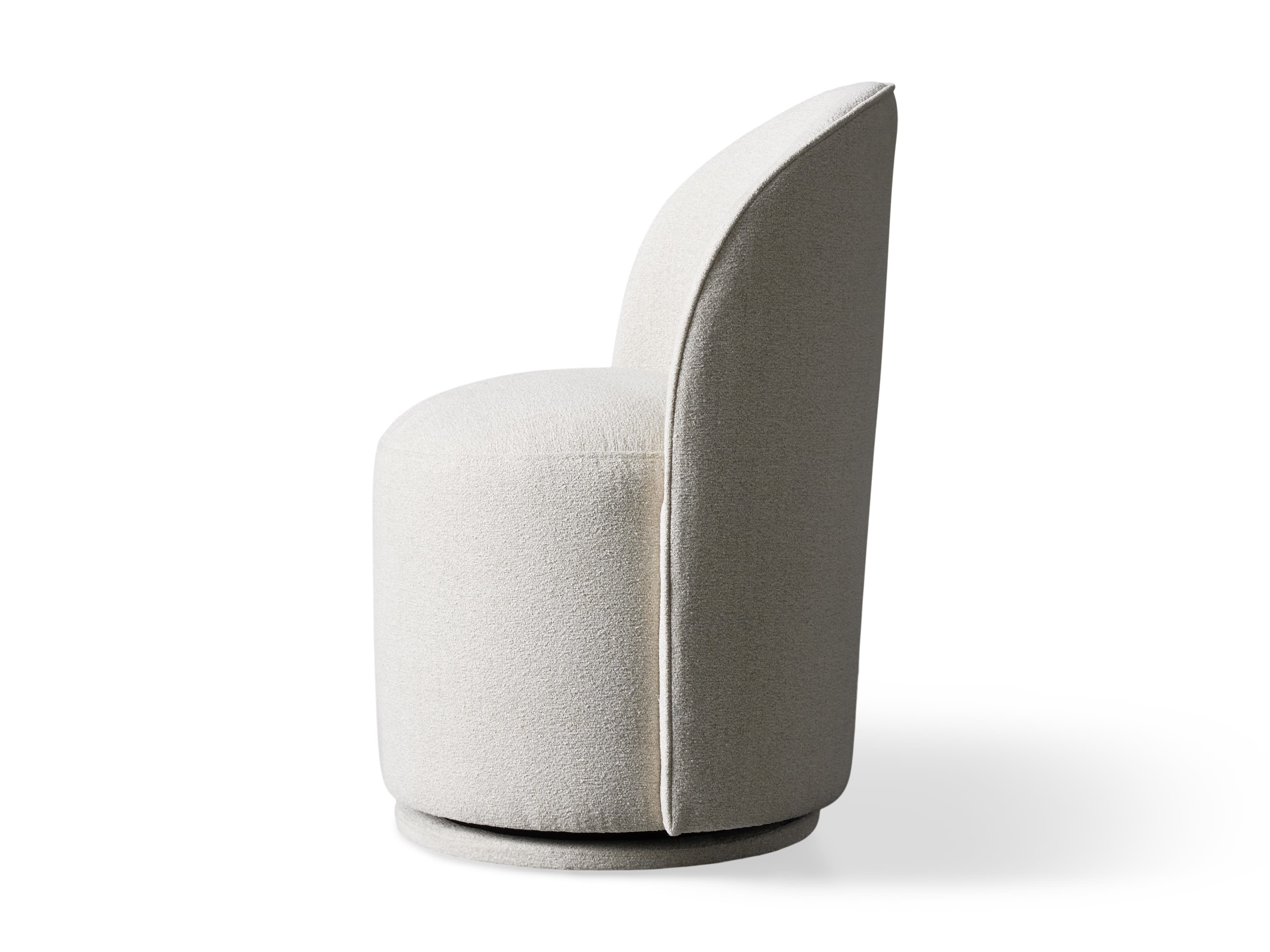 swivel performance fabric dining chair