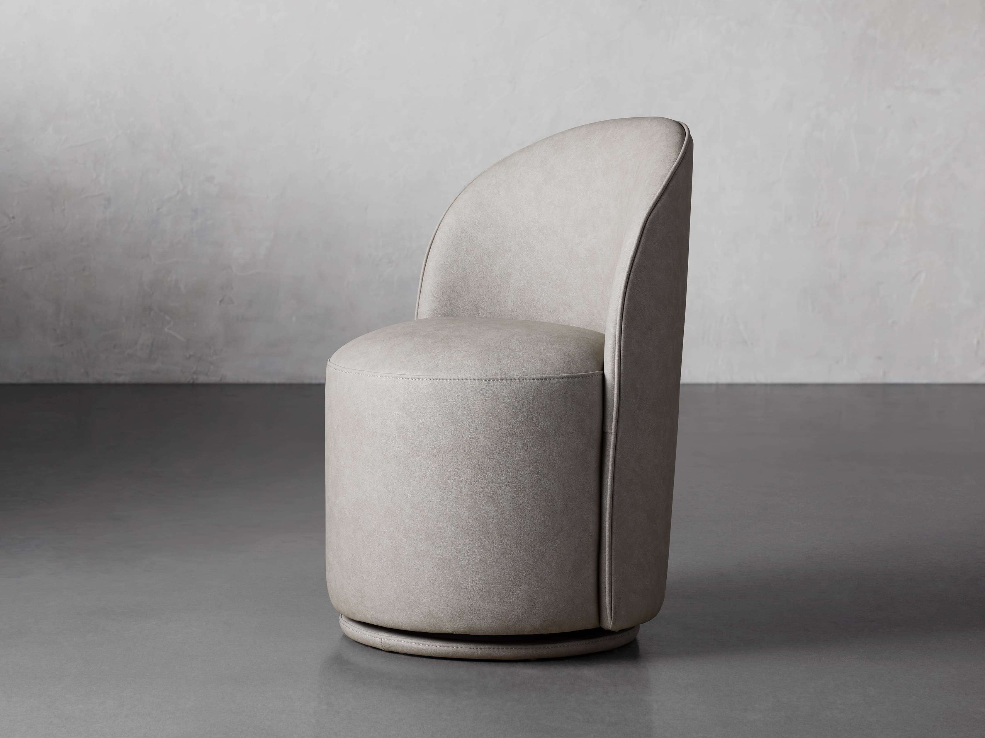 Kira Swivel Leather Dining Chair – Arhaus
