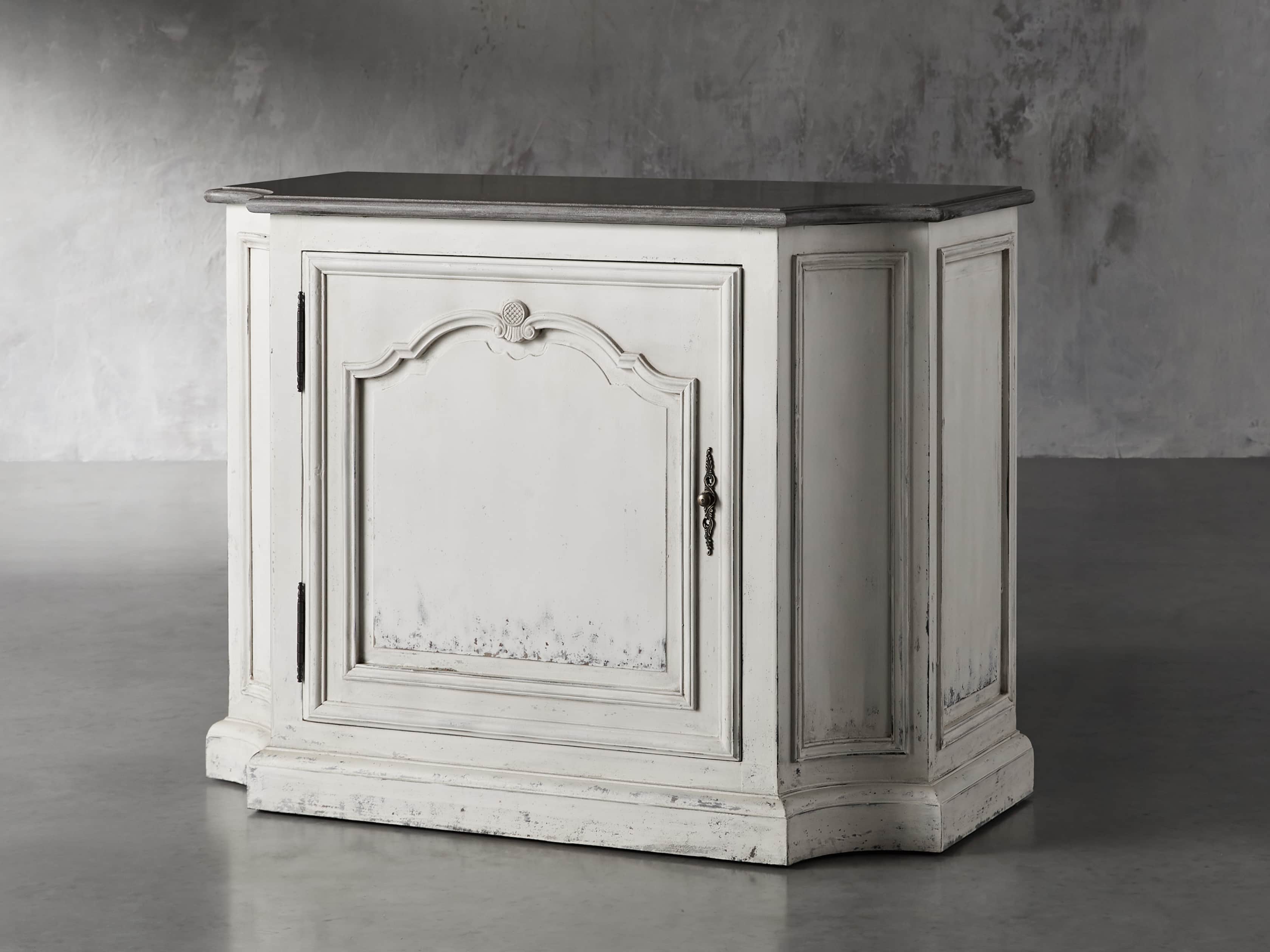 Luca Buffet in Rustic White