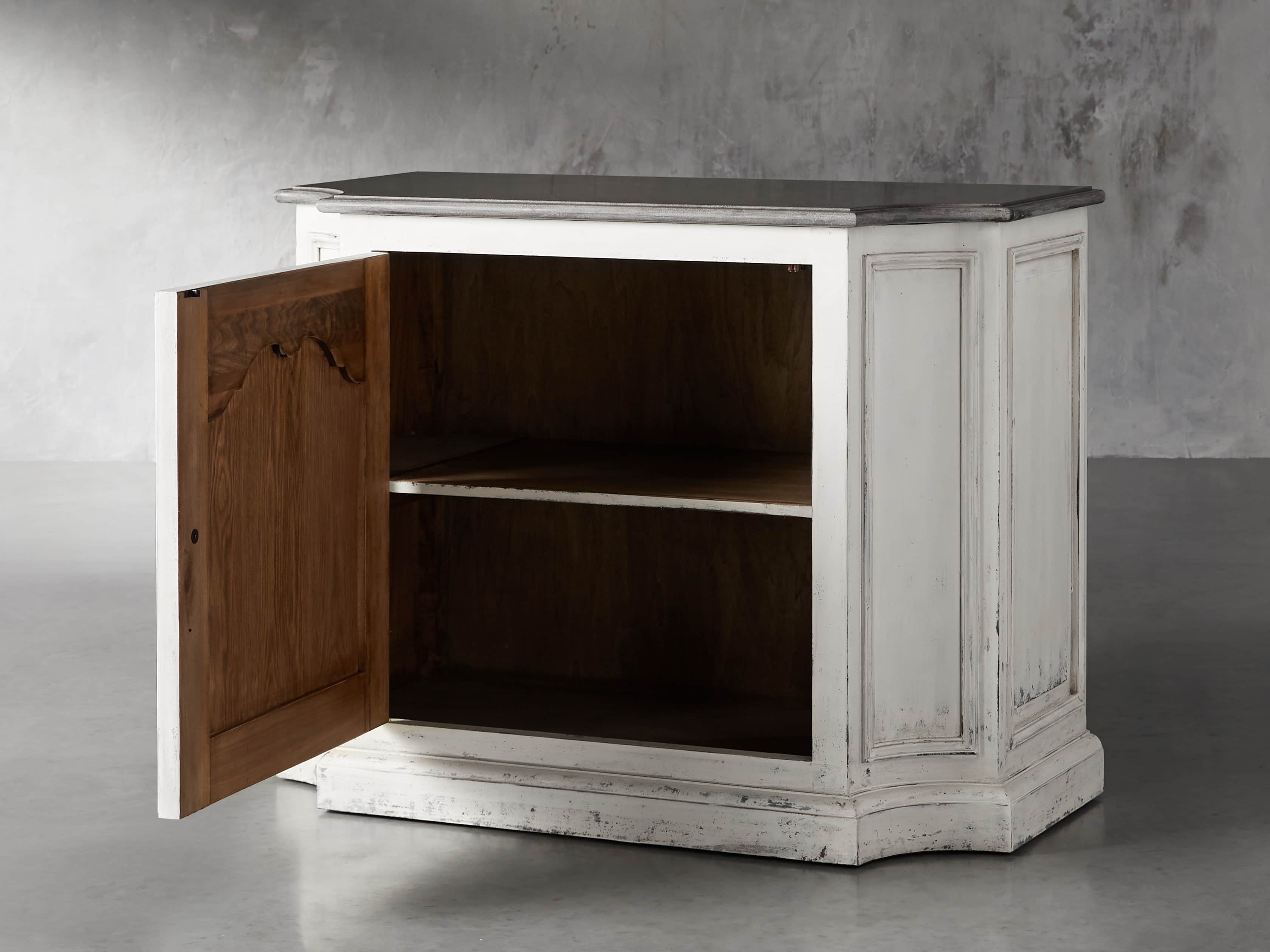 Luca Buffet in Rustic White