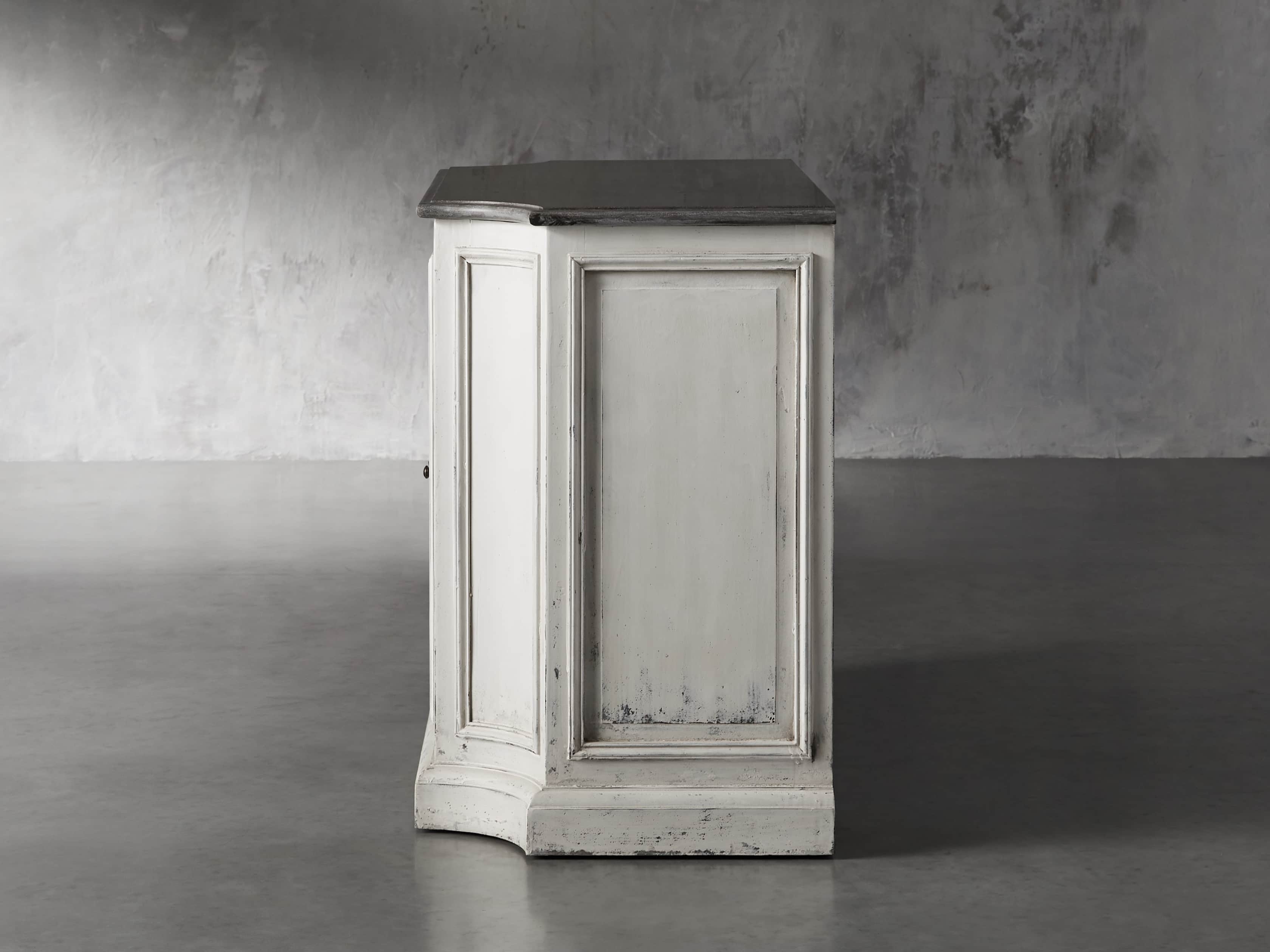 Luca Buffet in Rustic White
