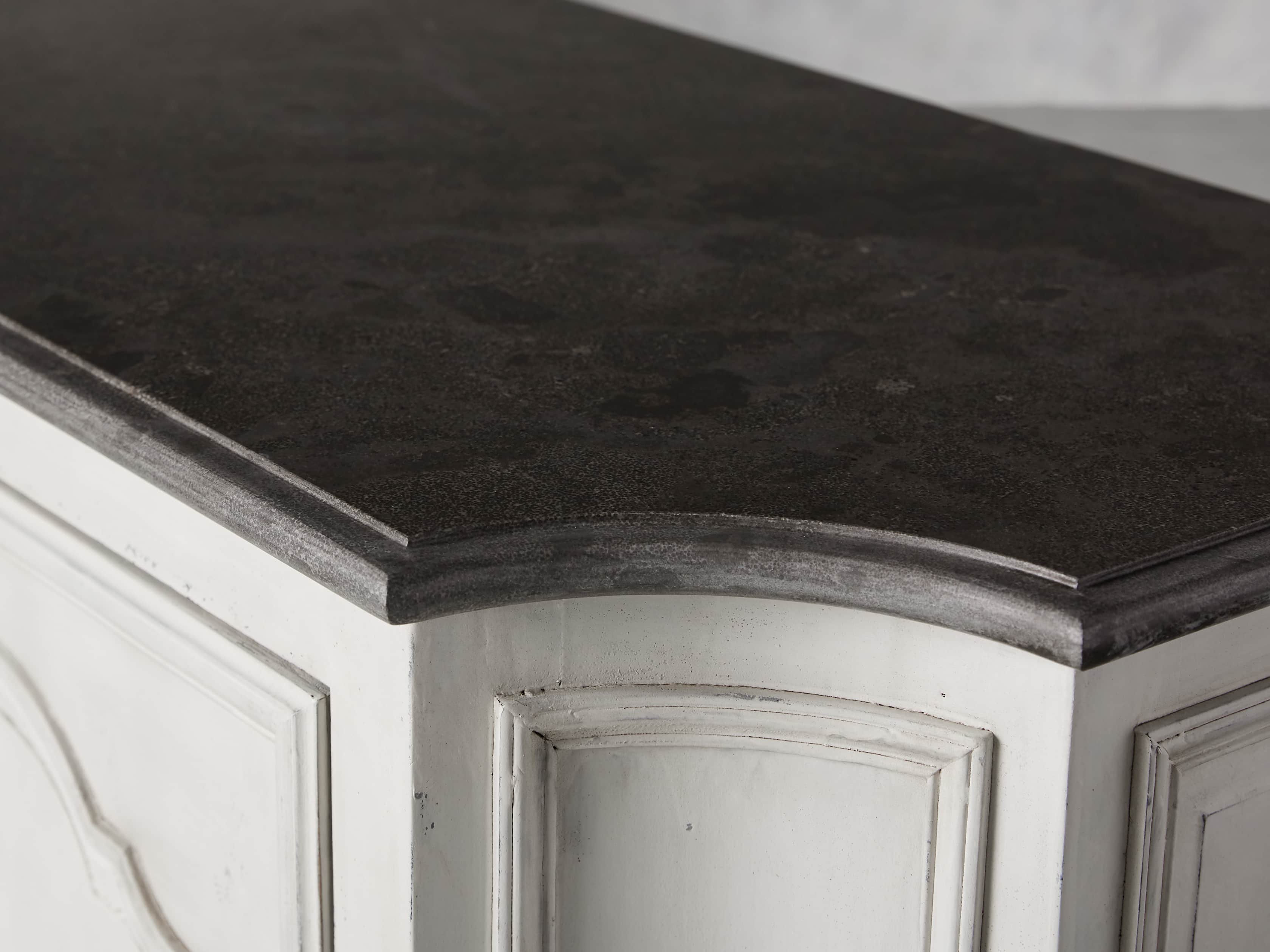 Luca Buffet in Rustic White