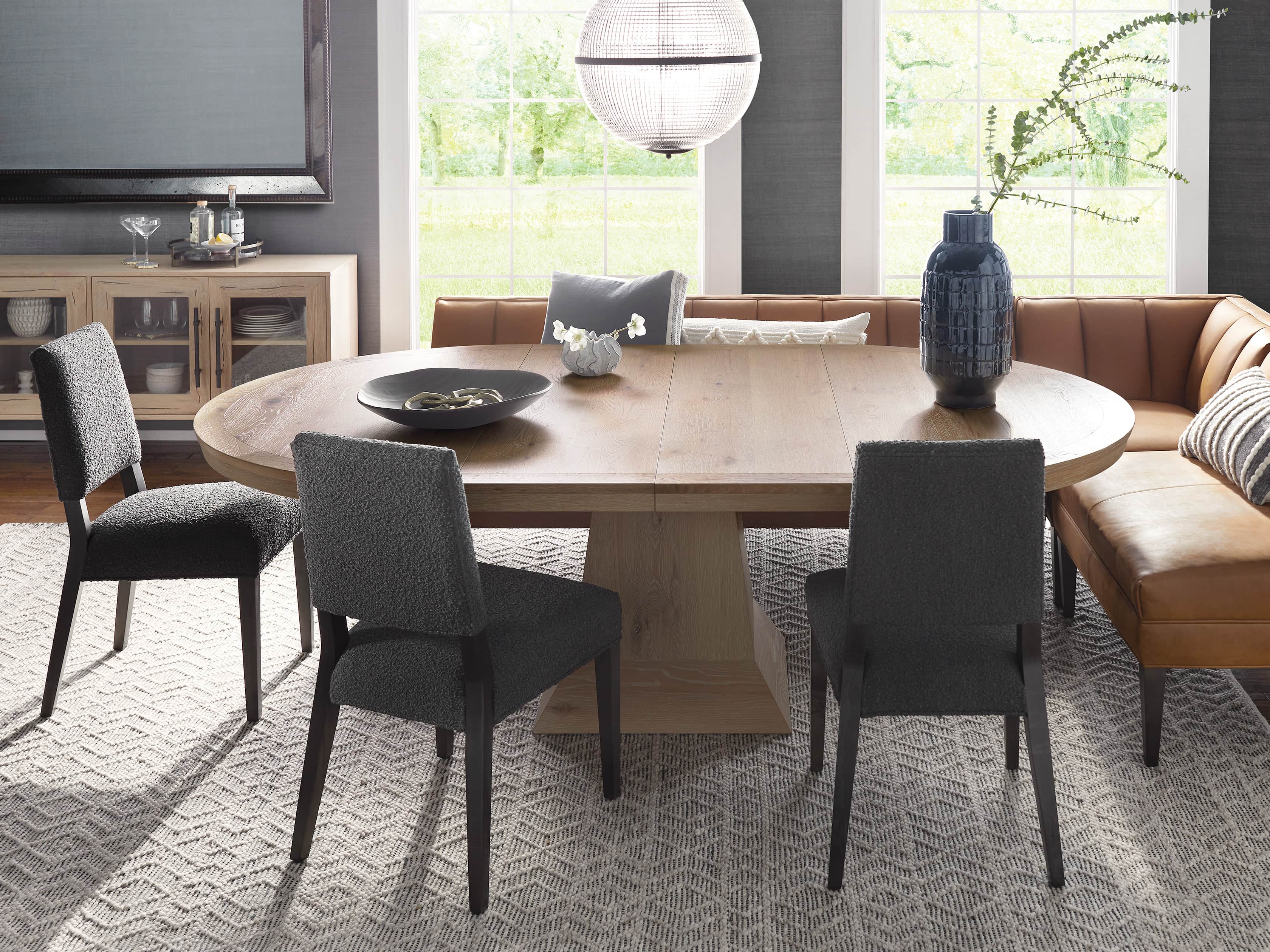 LEIGHTON 54" SABLE TABLE, slide 1 of 11