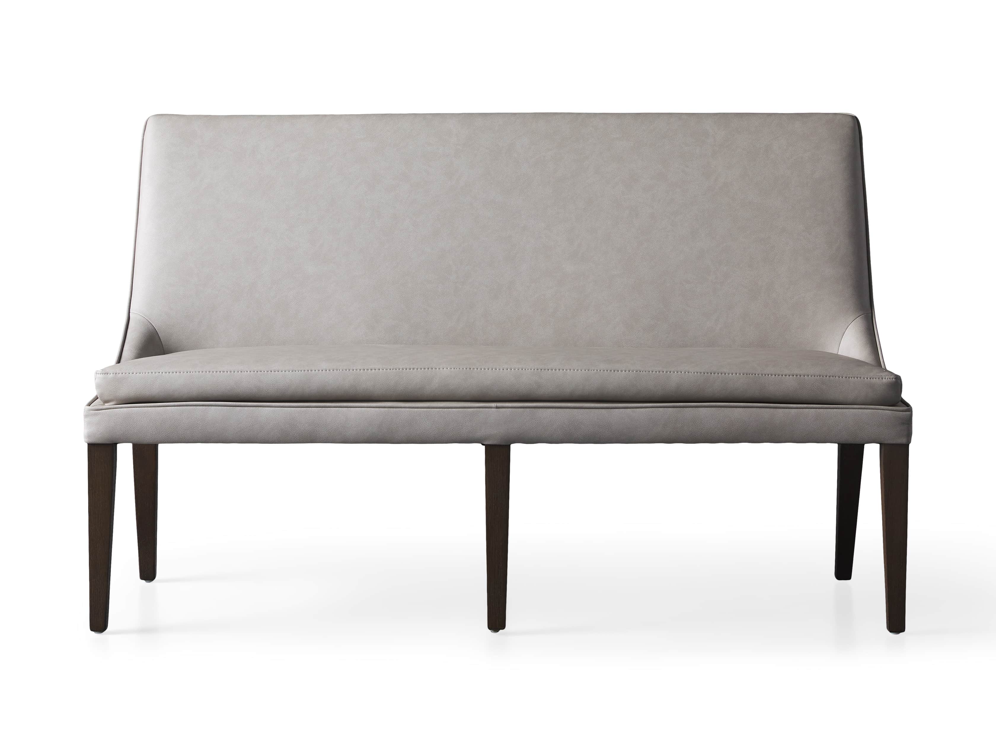Lunden 60" Large Bench in Faux Drift, slide 6 of 7