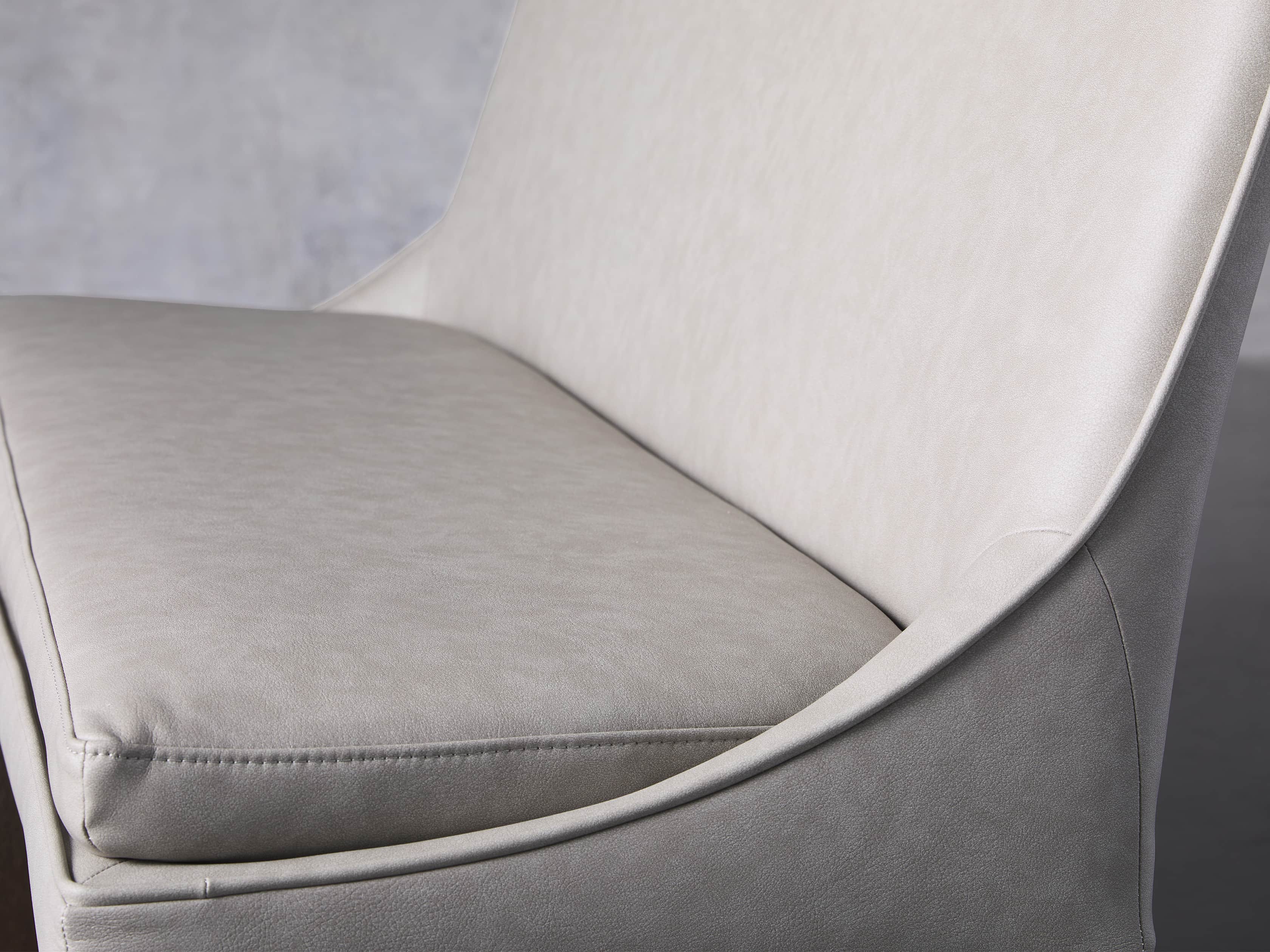 Lunden 60" Large Bench in Faux Drift, slide 5 of 7