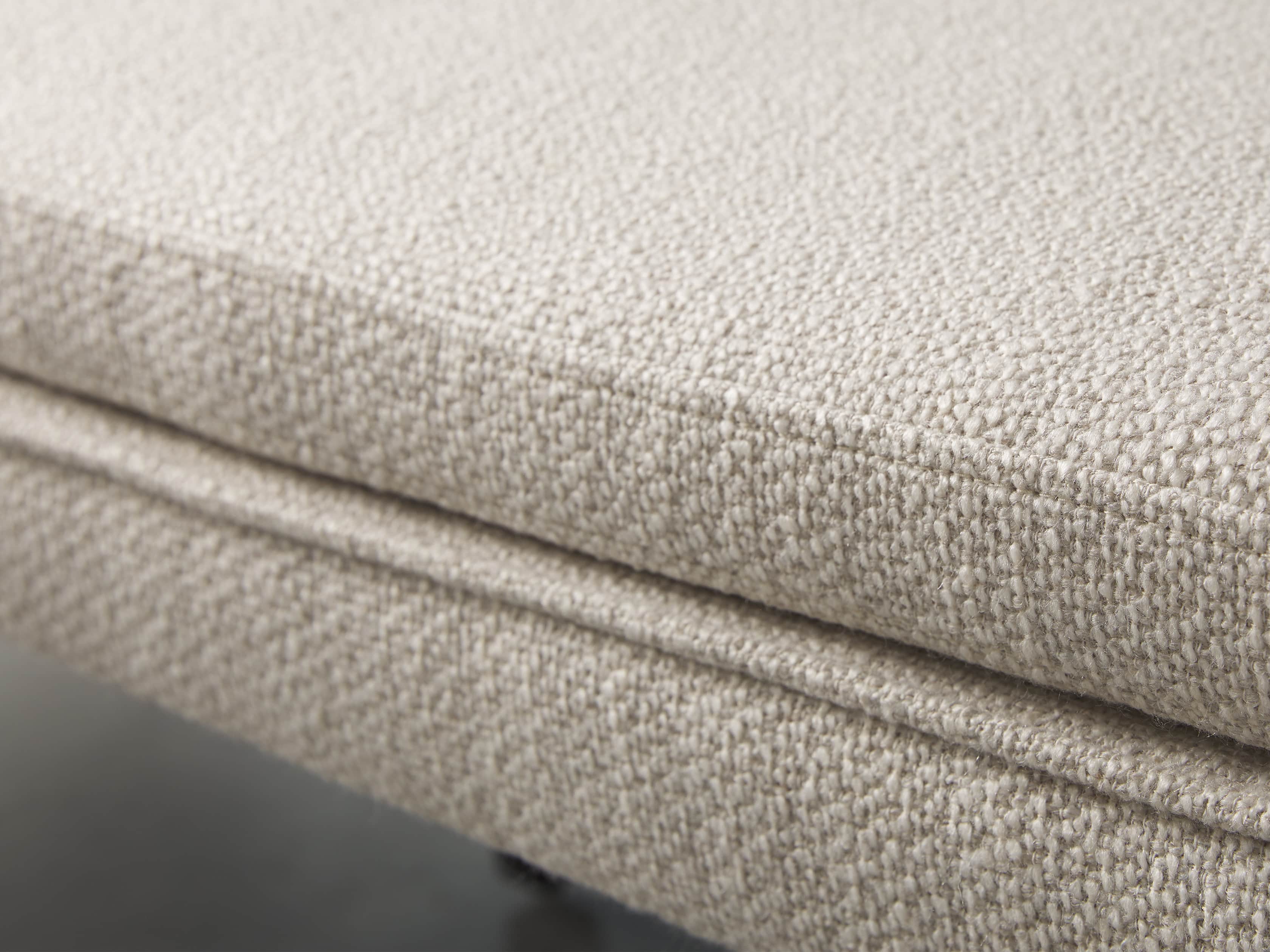 Lunden 60" Blackless Bench in Stucco, slide 4 of 8