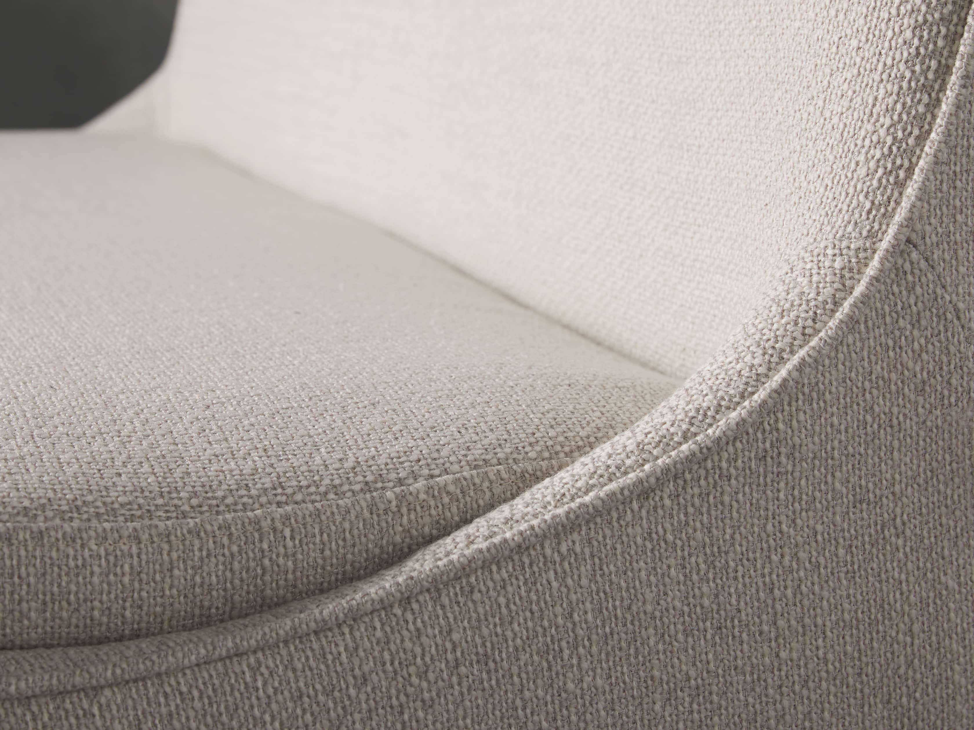 Lunden 60" Upholstered Bench in Moto Stucco, slide 4 of 5