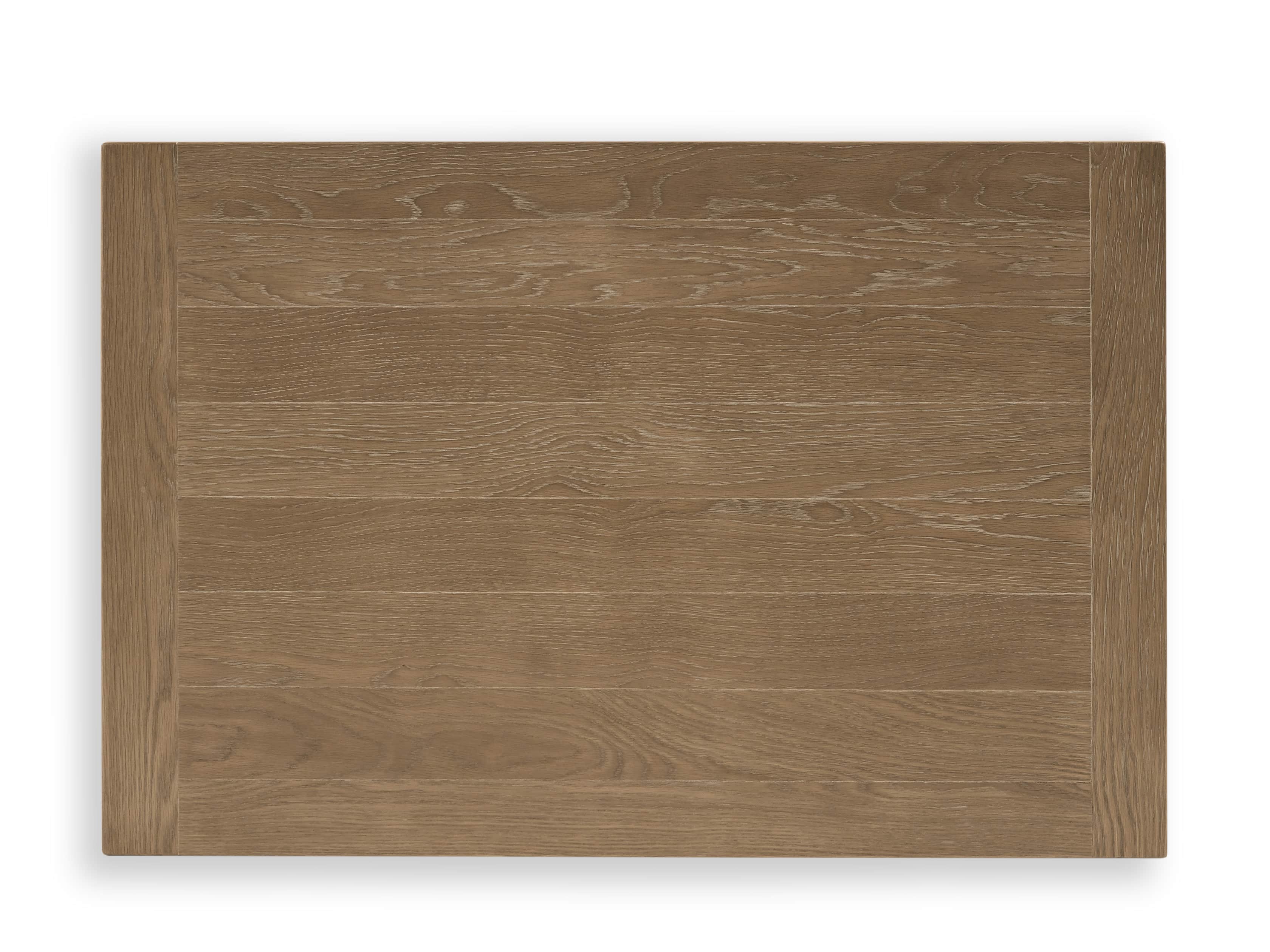 Luciano 54" Rectangle Dining Table In Weathered, slide 7 of 10