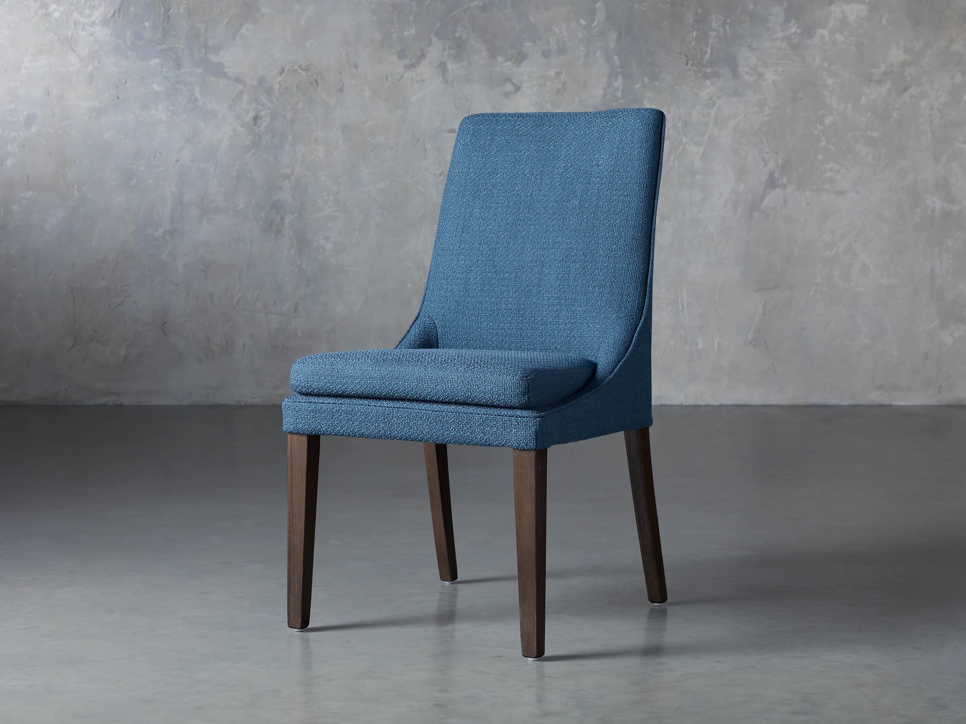Lunden Upholstered 20" Dining Side Chair in Moto Cadet