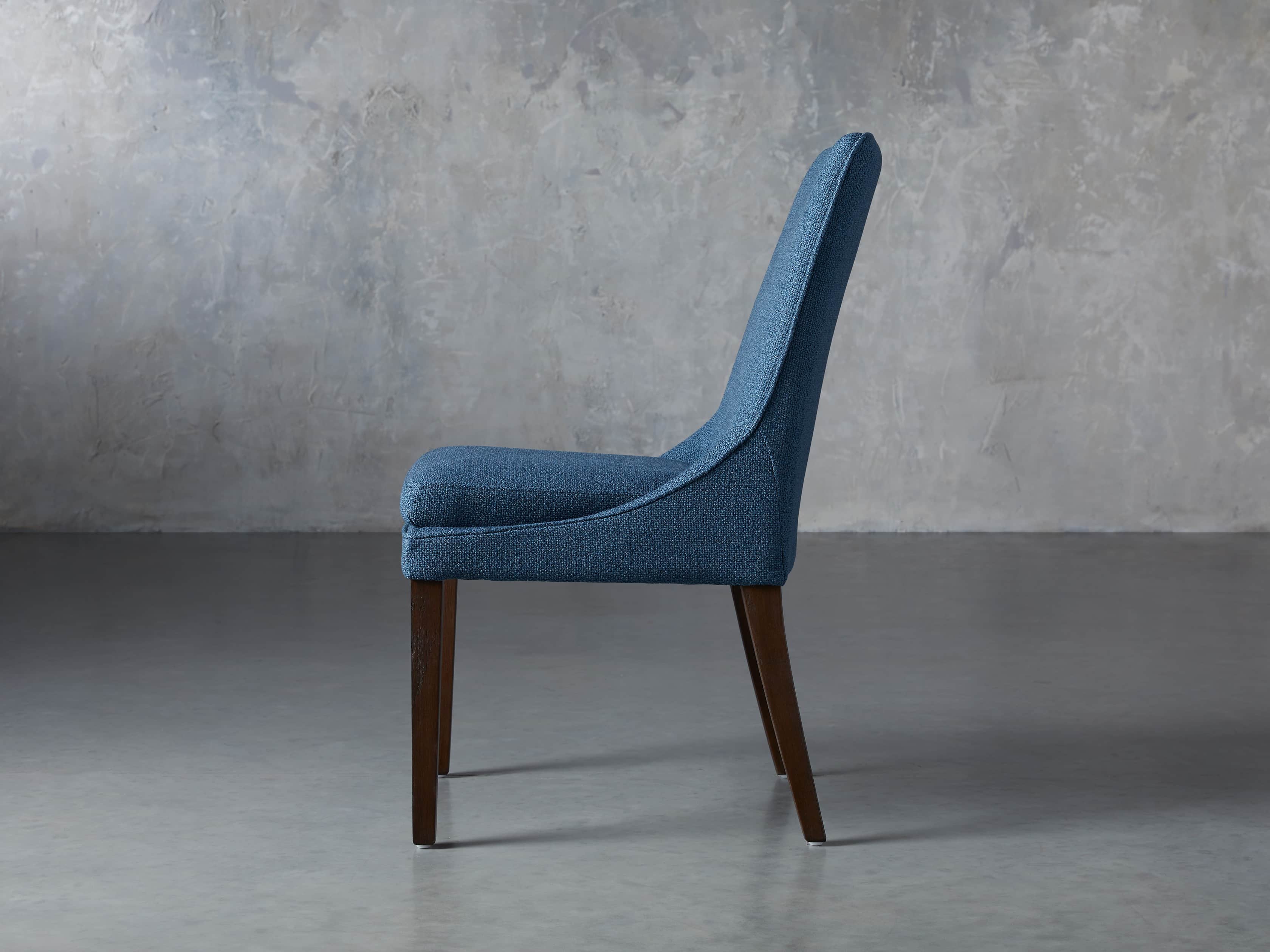 Lunden Upholstered 20" Dining Side Chair in Moto Cadet