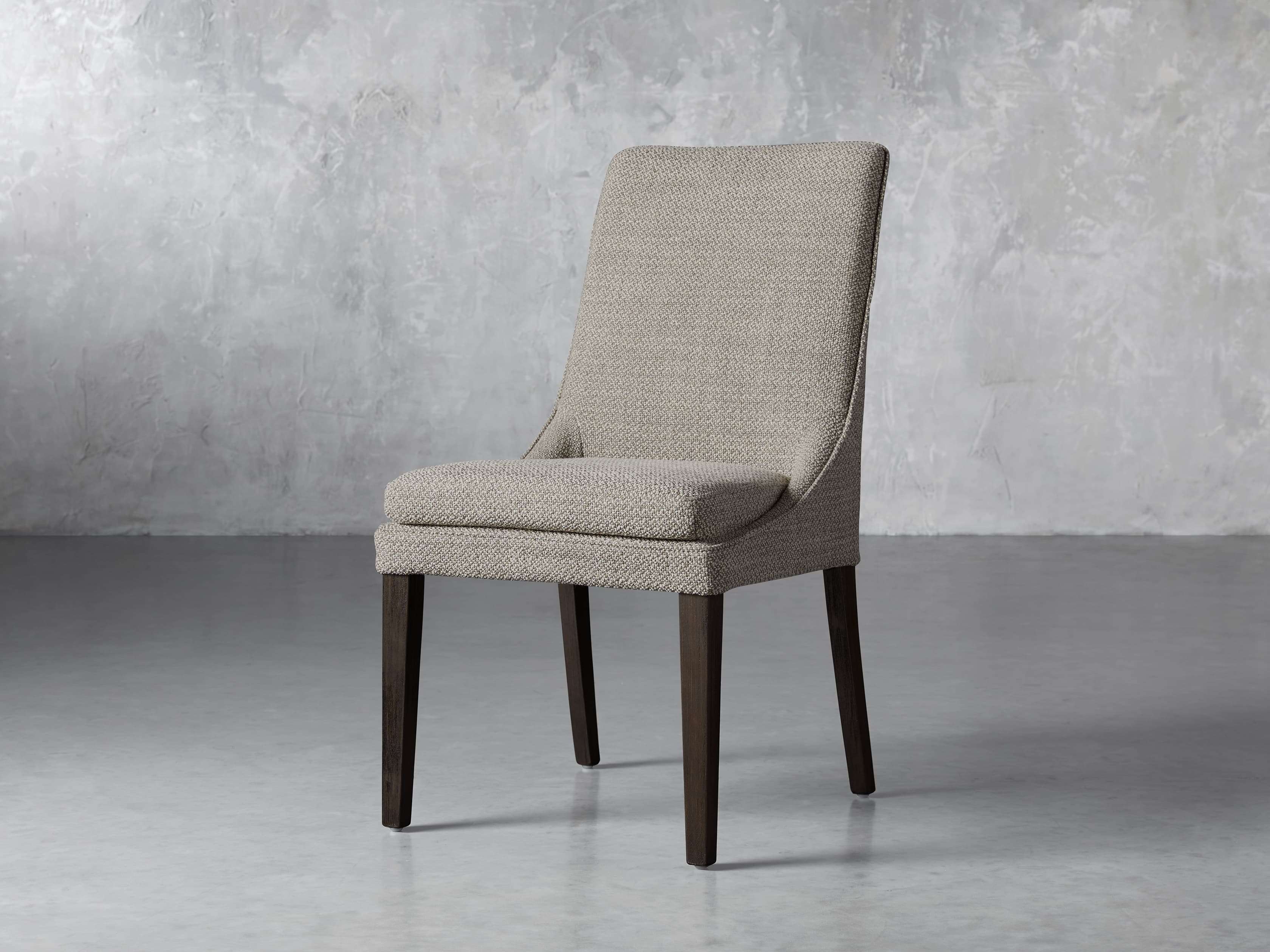Lunden Upholstered 20" Dining Side Chair in Moto Pumice