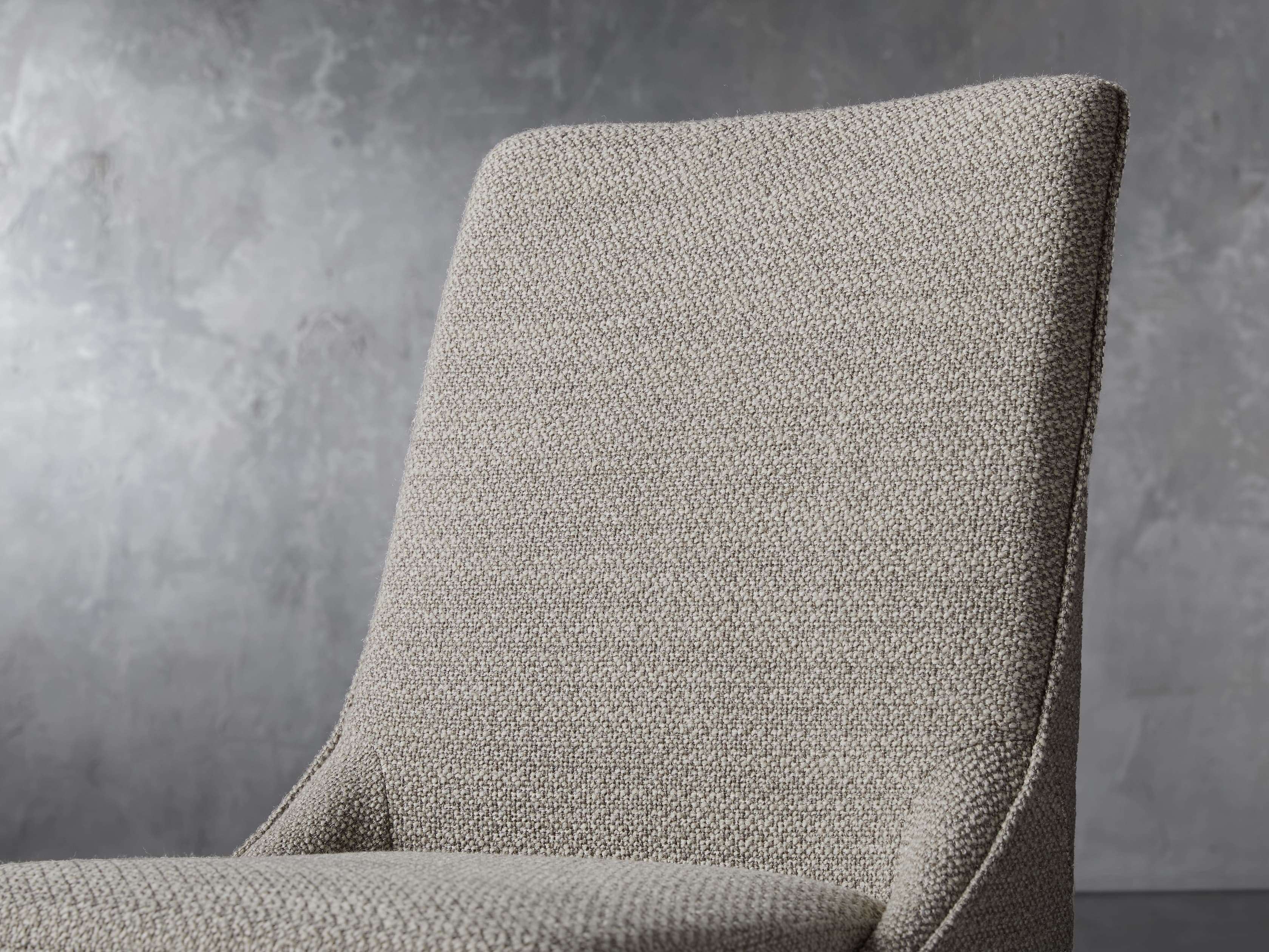 Lunden Upholstered 20" Dining Side Chair in Moto Pumice