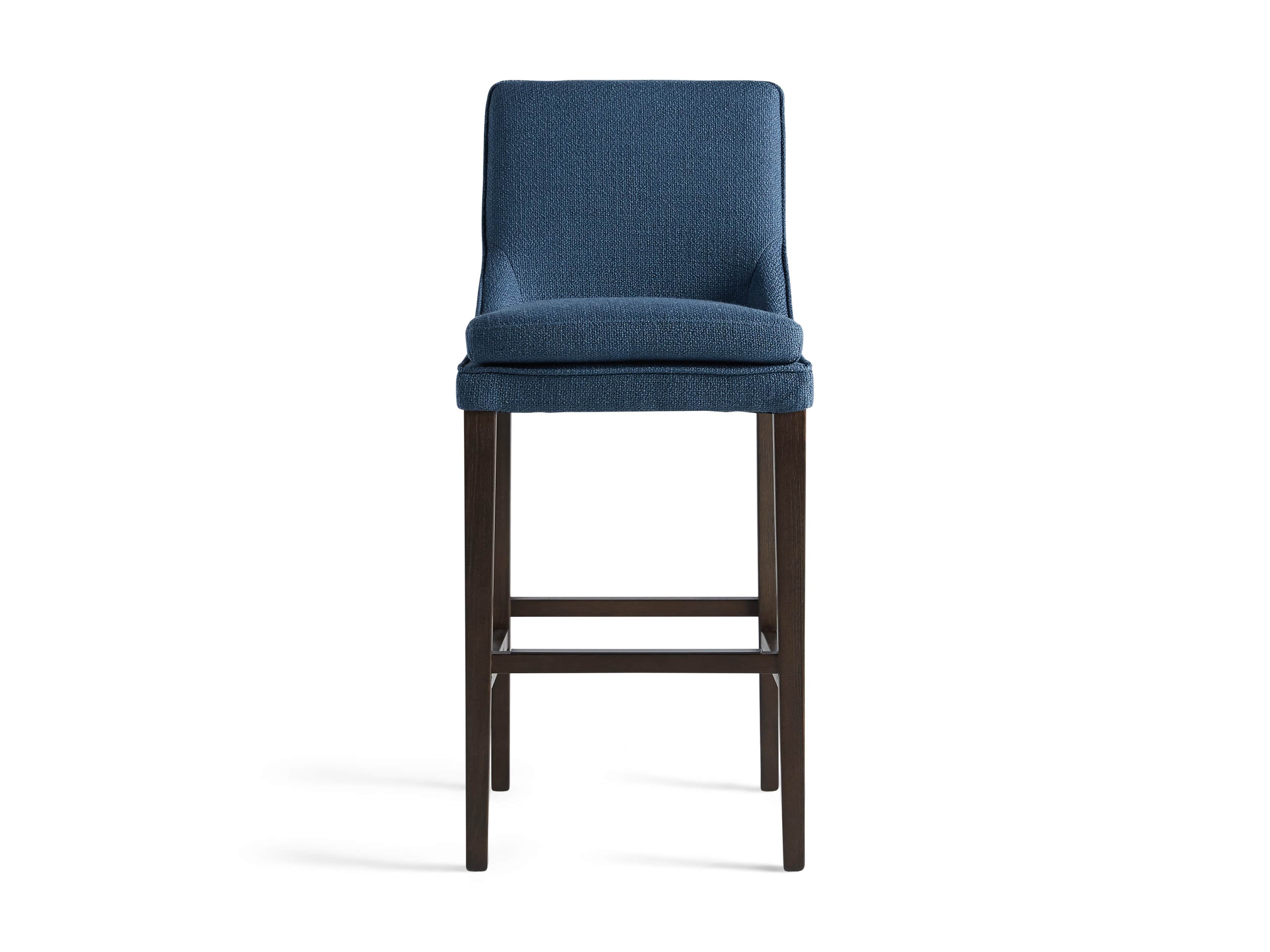 Lunden Upholstered 19" Barstool in Moto Cadet, slide 7 of 8