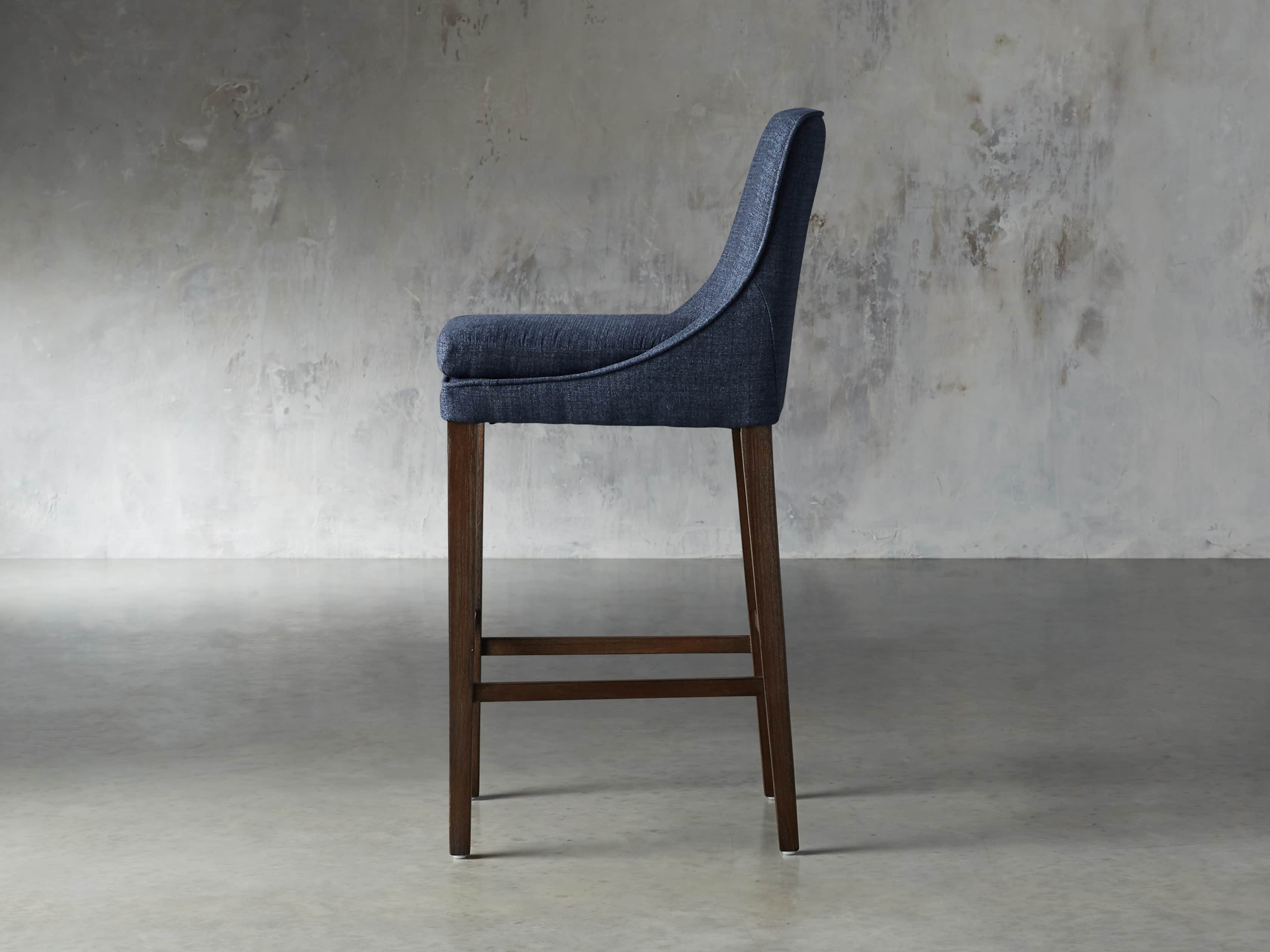Lunden Upholstered Barstool, slide 2 of 7