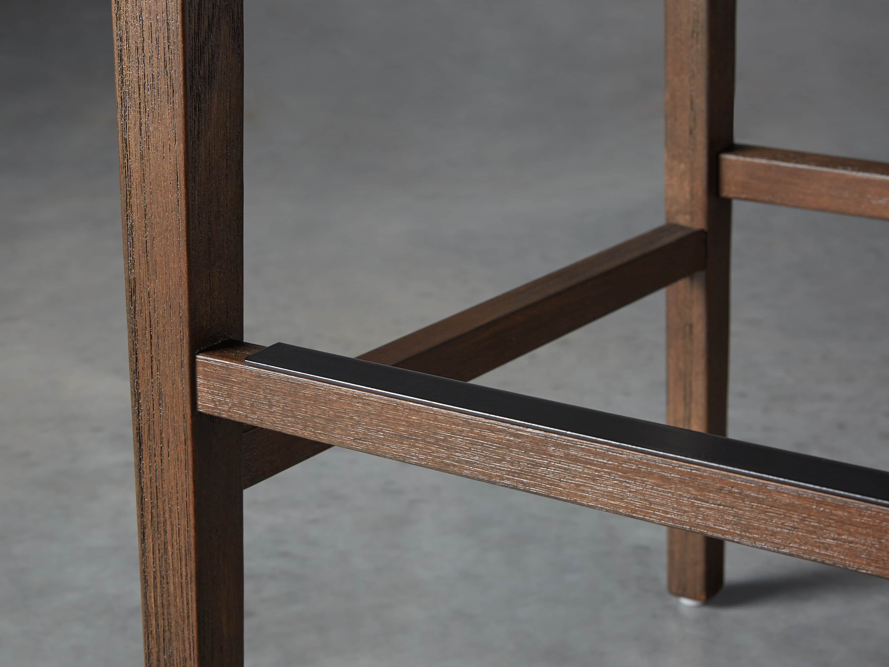 Lunden Upholstered Barstool in Moto Stucco, slide 7 of 9