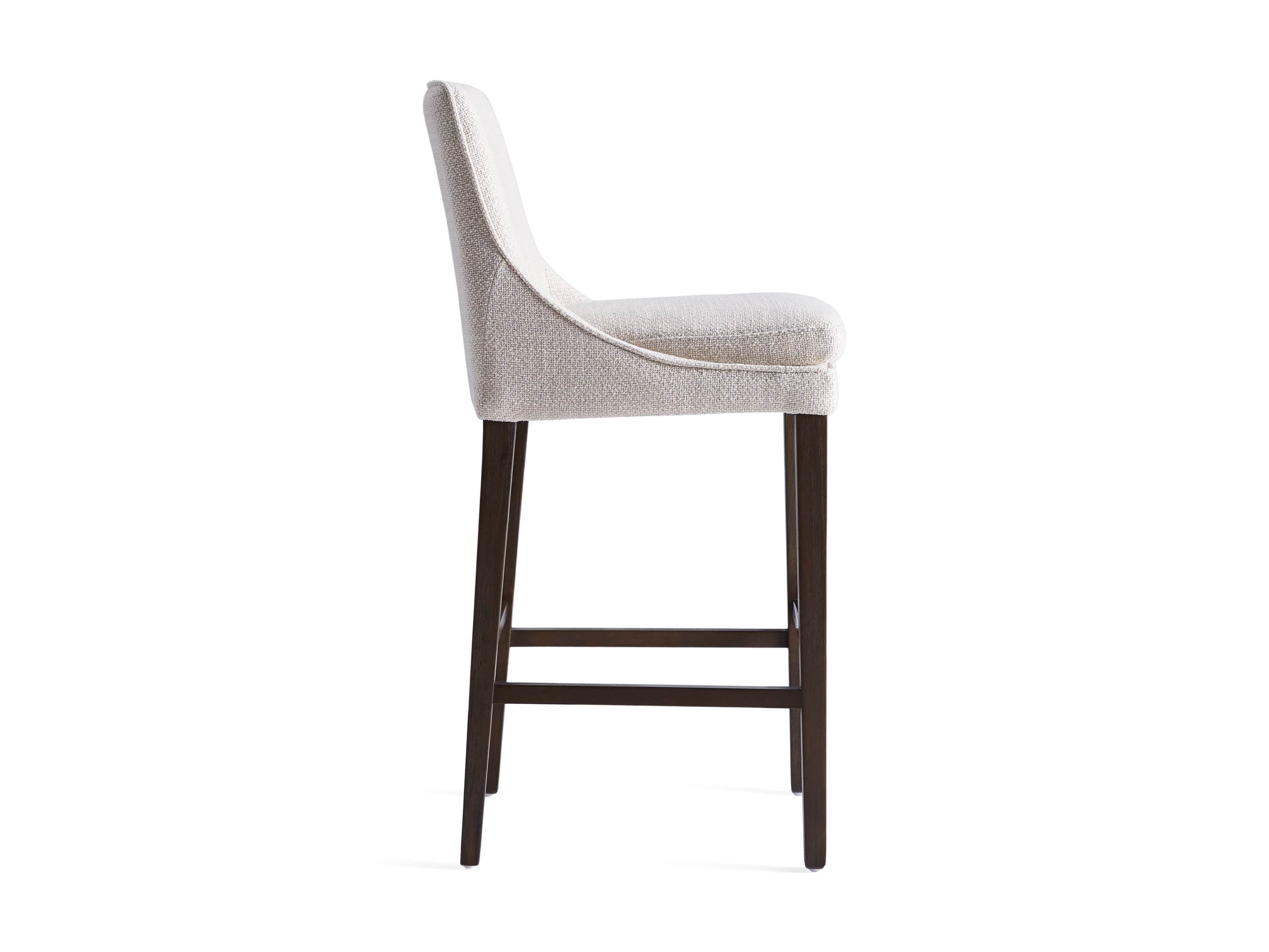 Lunden Upholstered Barstool in Moto Stucco, slide 9 of 9