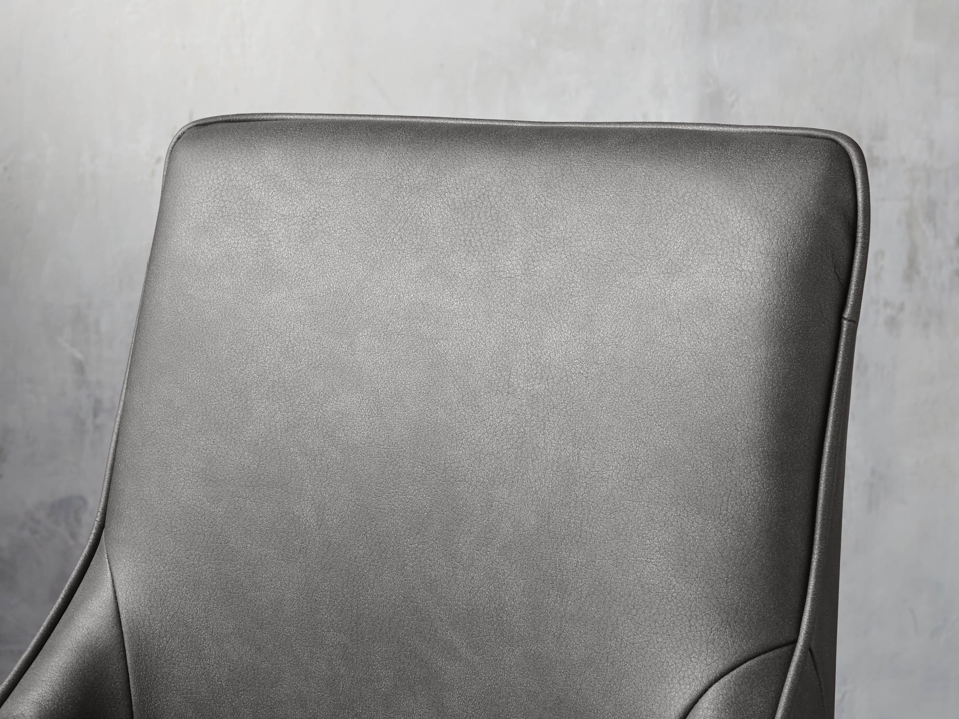 Lunden Faux Leather 19" Barstool, slide 5 of 8