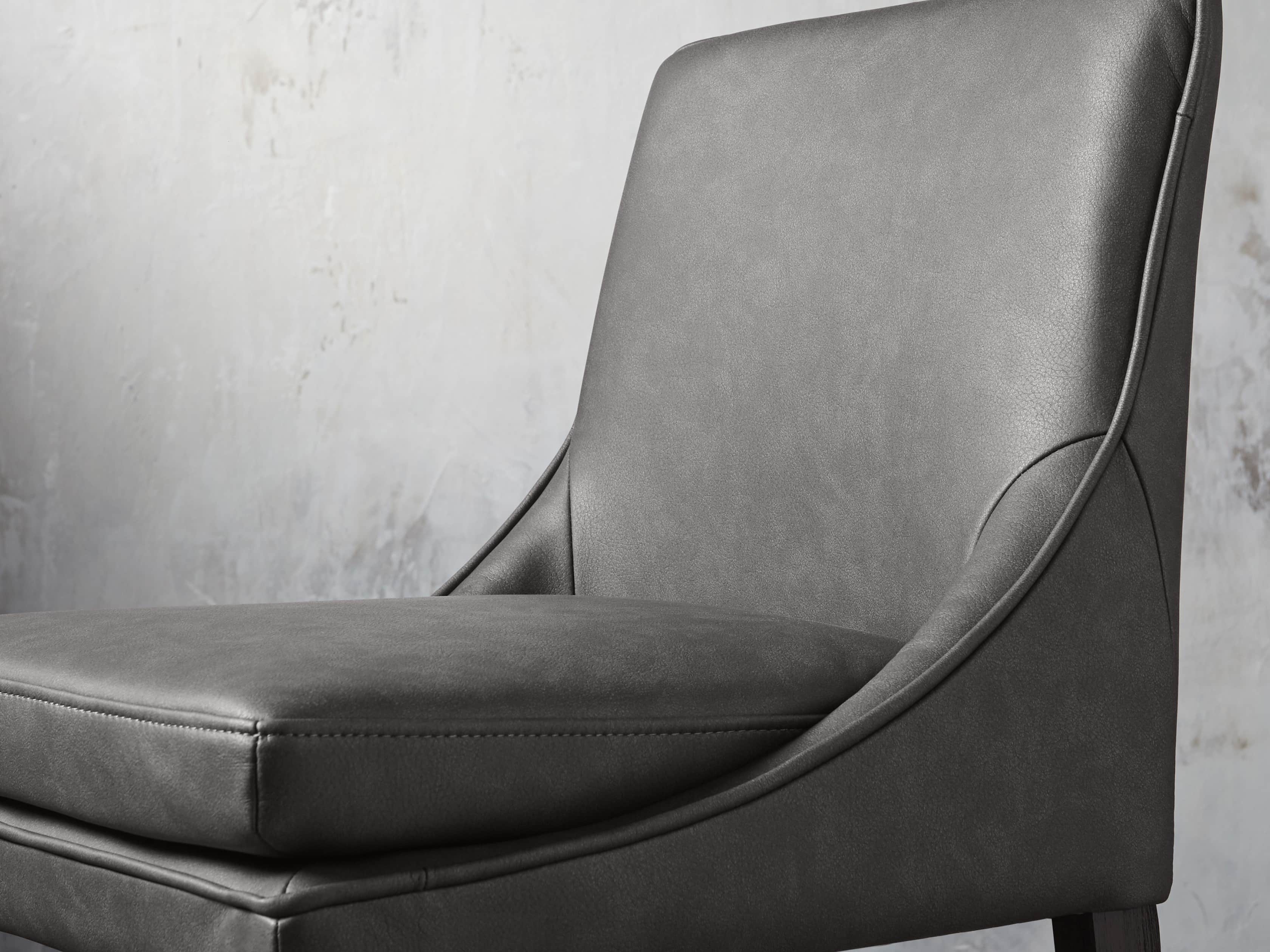 Lunden Faux Leather 19" Barstool, slide 6 of 8