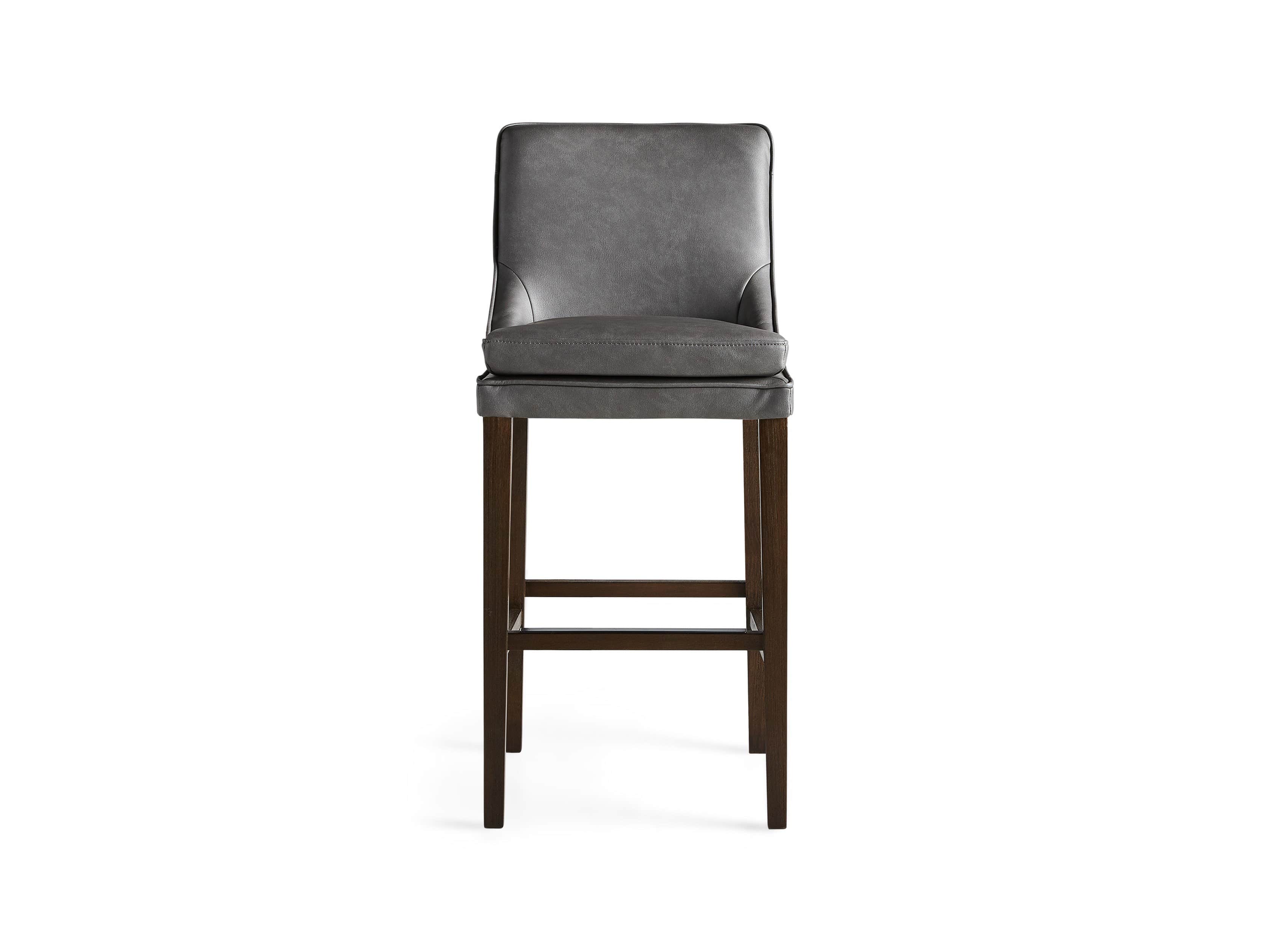 Lunden Faux Leather 19" Barstool, slide 7 of 8