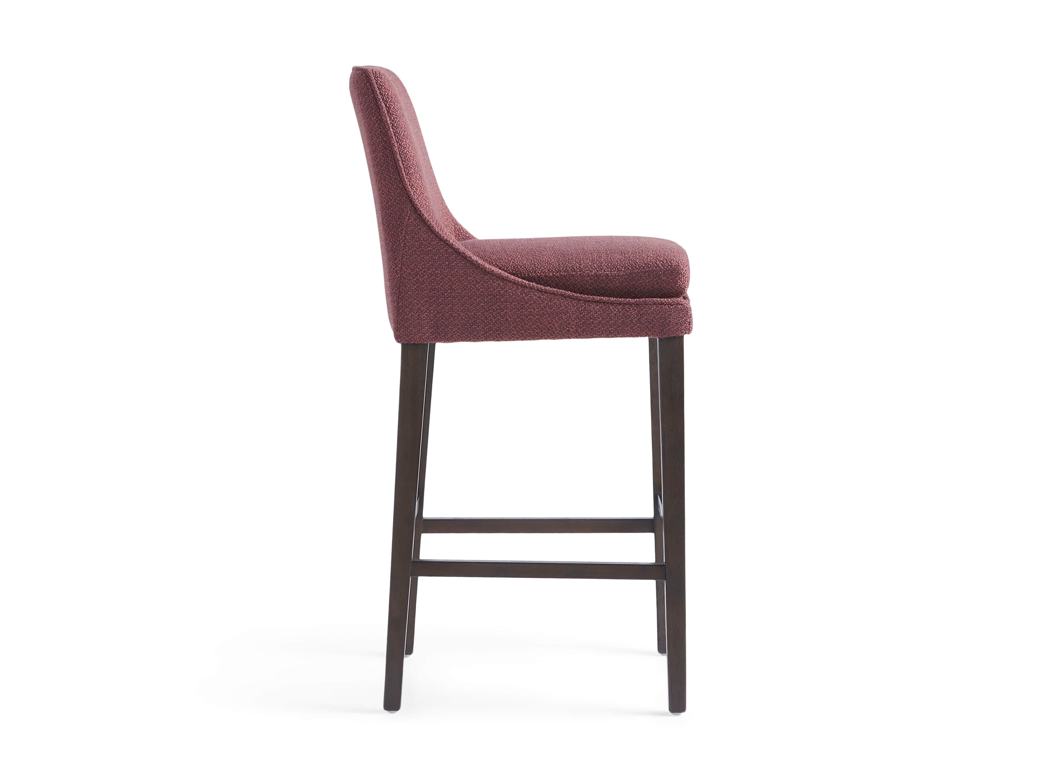 Lunden Upholstered 19" Barstool in Moto Imperial