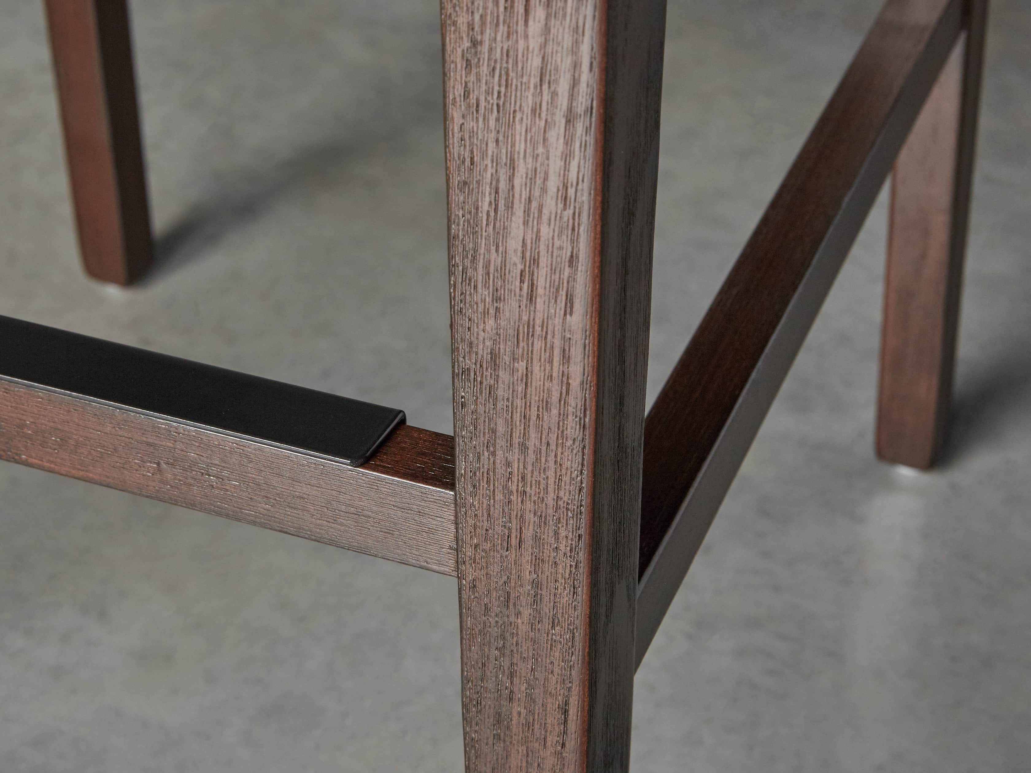 Lunden Upholstered 19" Barstool in Moto Imperial