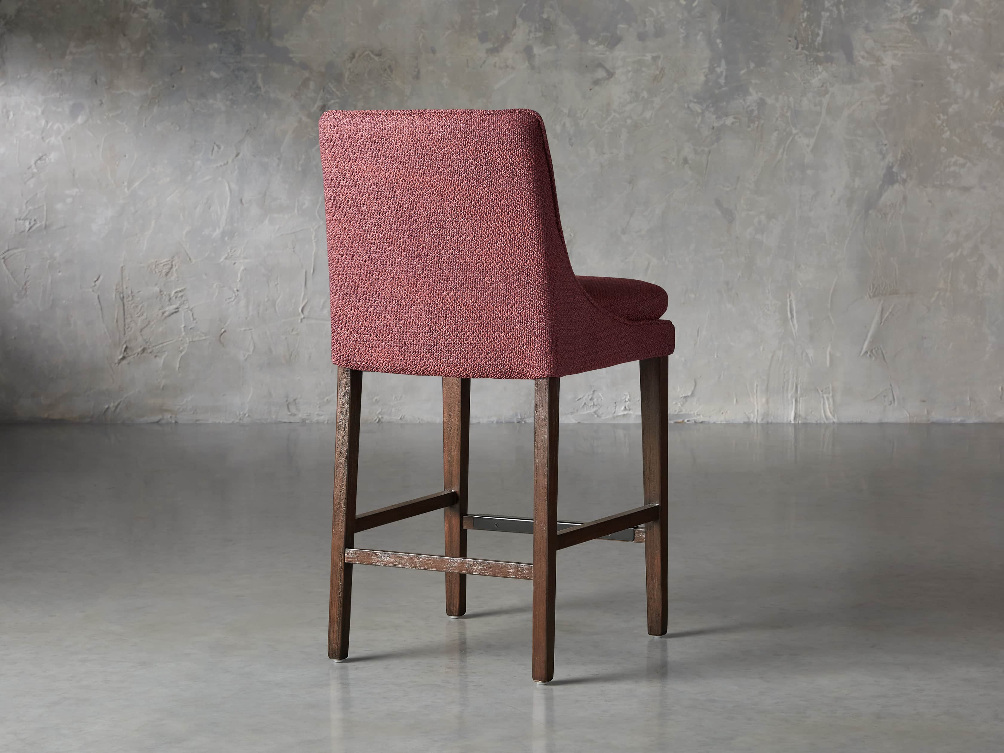 Lunden Upholstered 19" Counter Stool in Moto Imperial, slide 4 of 8