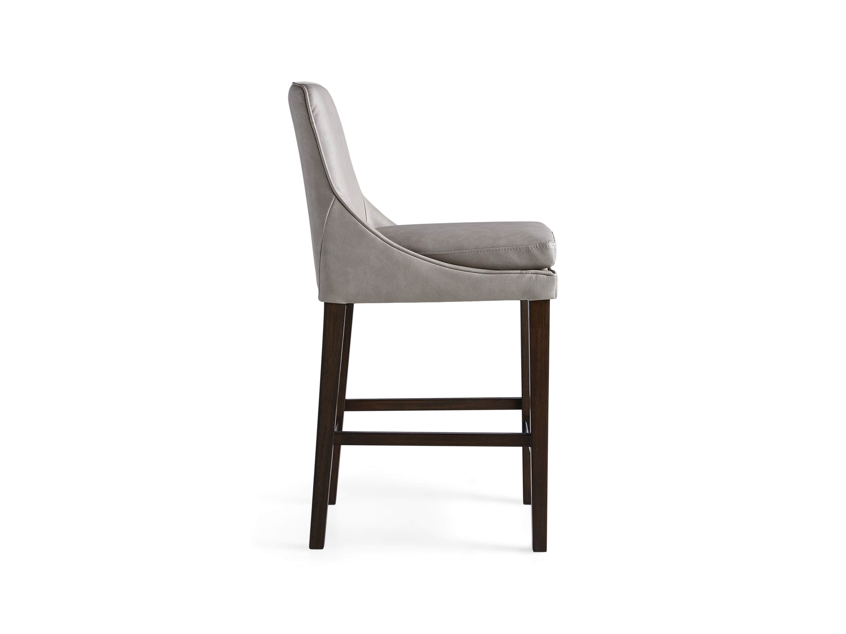 Lunden Faux Leather 19" Counter Stool