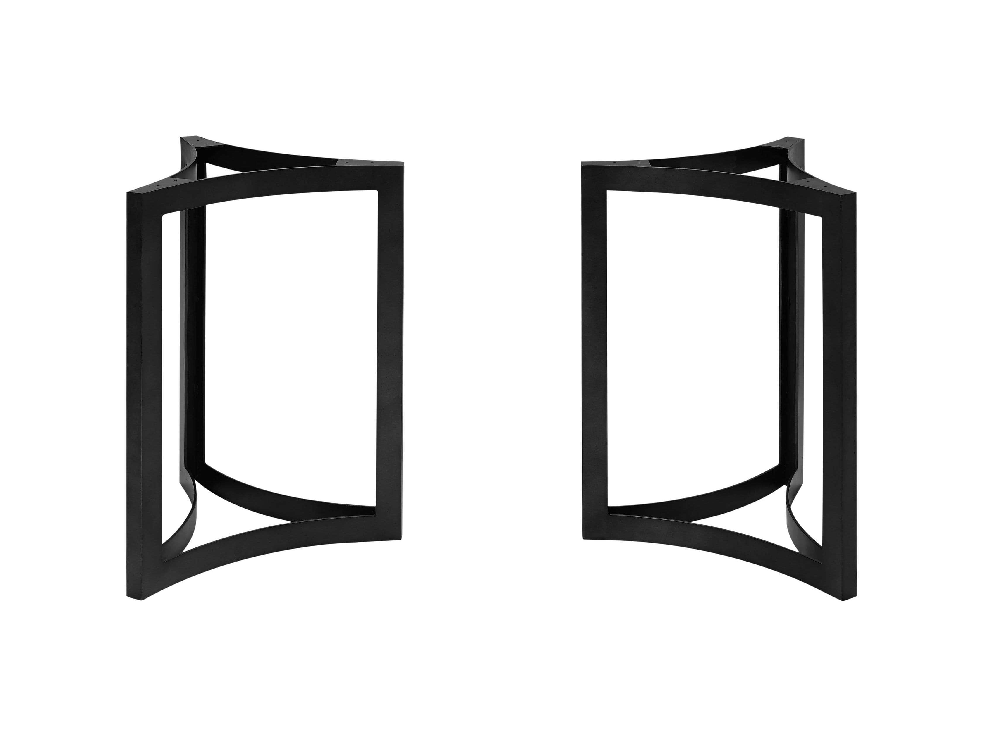 Lyon Iron Table Base in Black