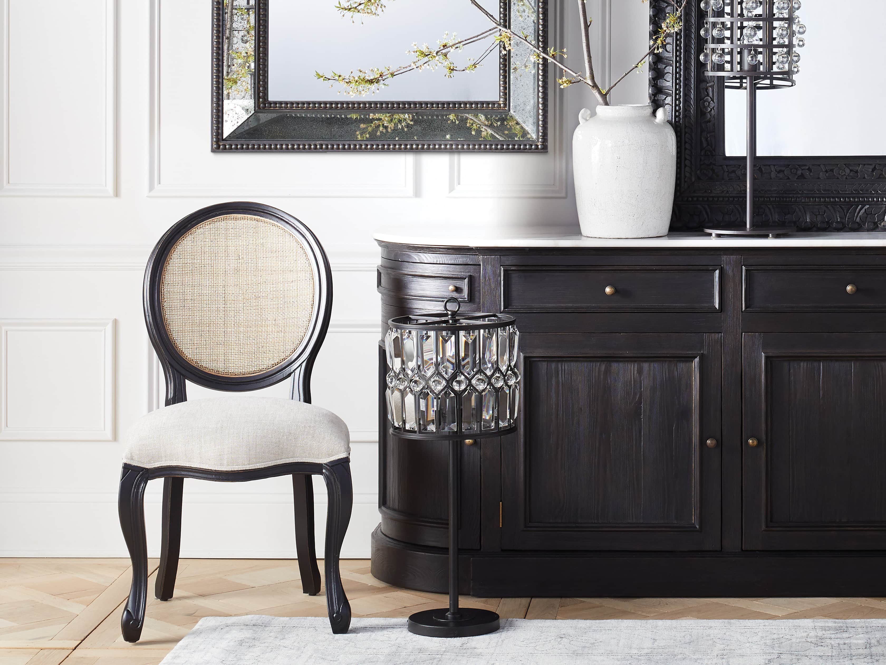 Margot Cane Back Dining Chair Arhaus