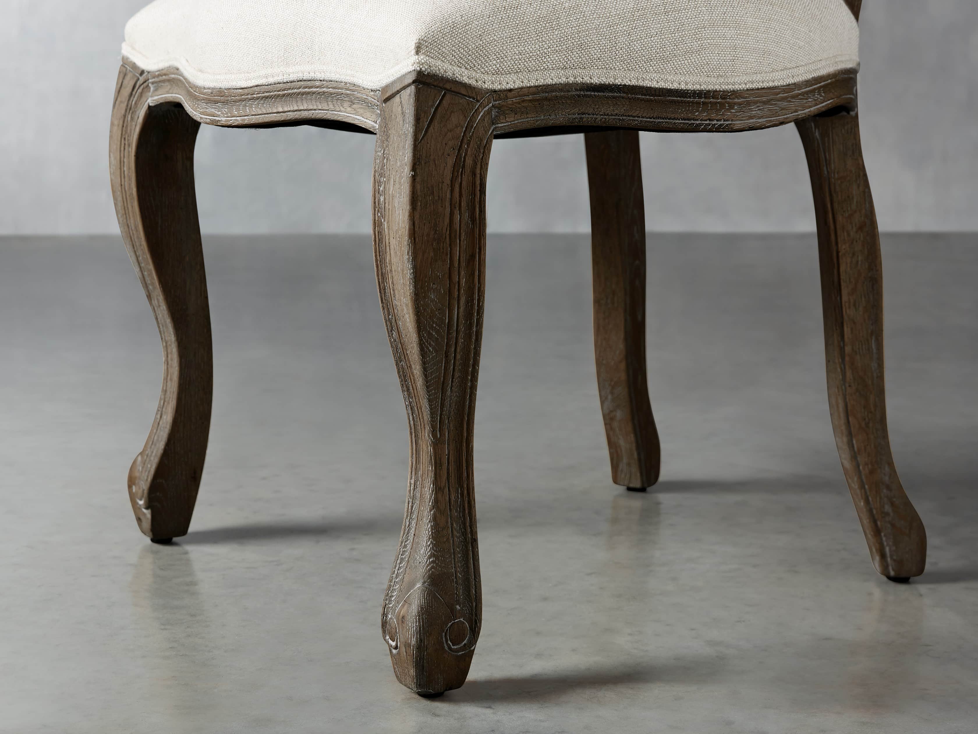 Margot Cane Back Dining Side Chair in Cinder, slide 6 of 8