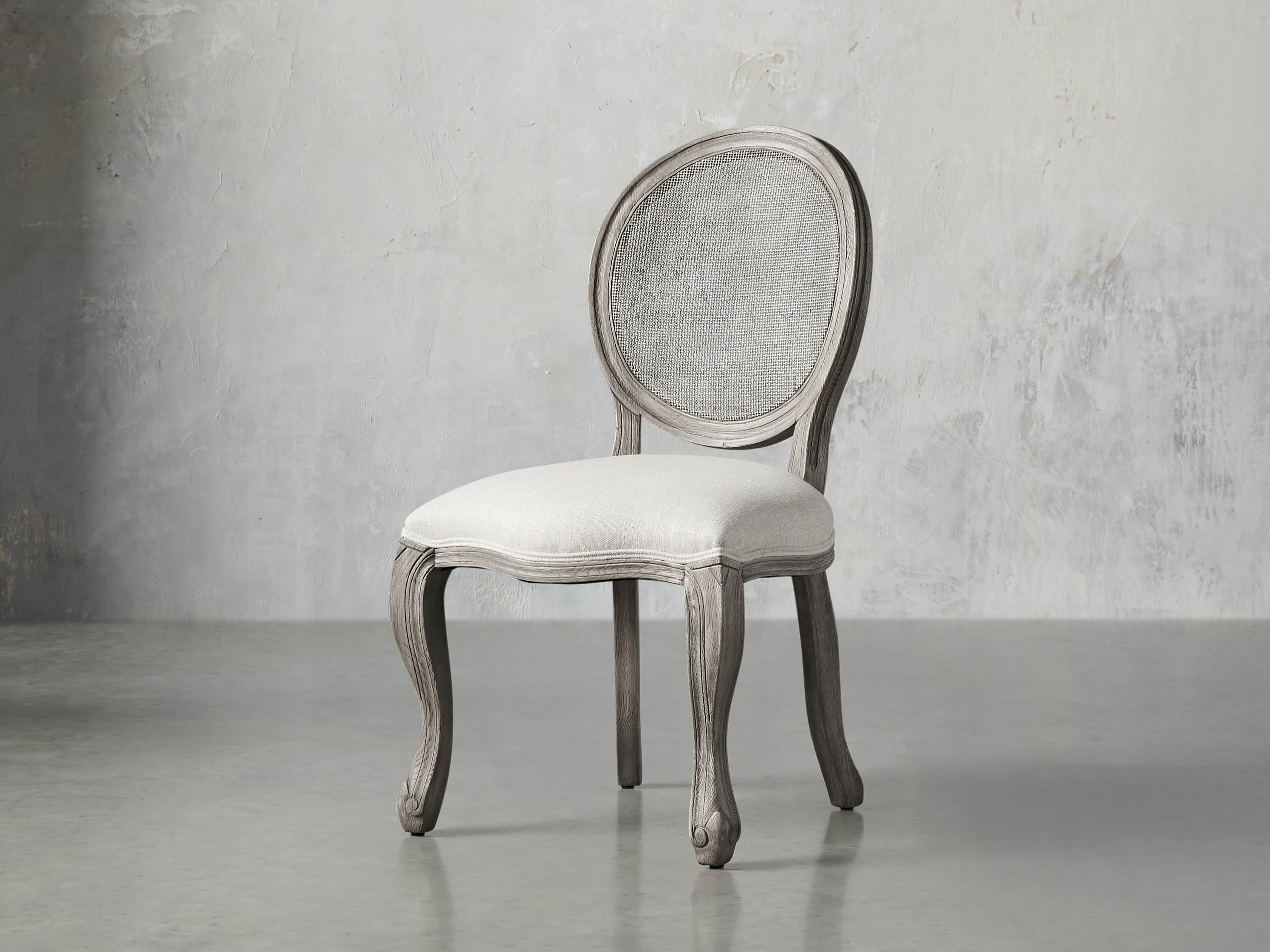 Margot 23" Cane Back Dining Side Chair in Vintage, slide 2 of 8