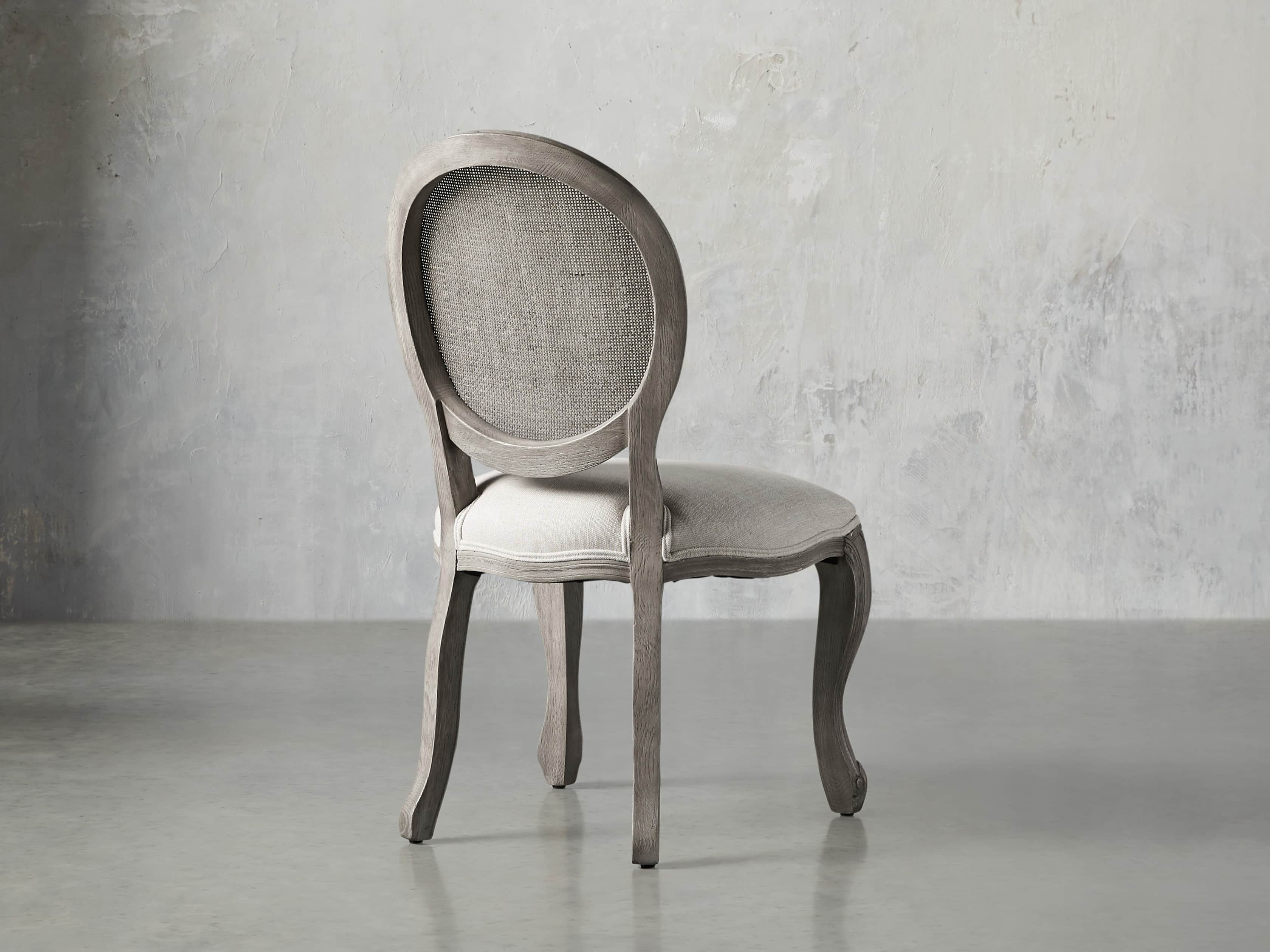 Margot 23" Cane Back Dining Side Chair in Vintage, slide 4 of 8