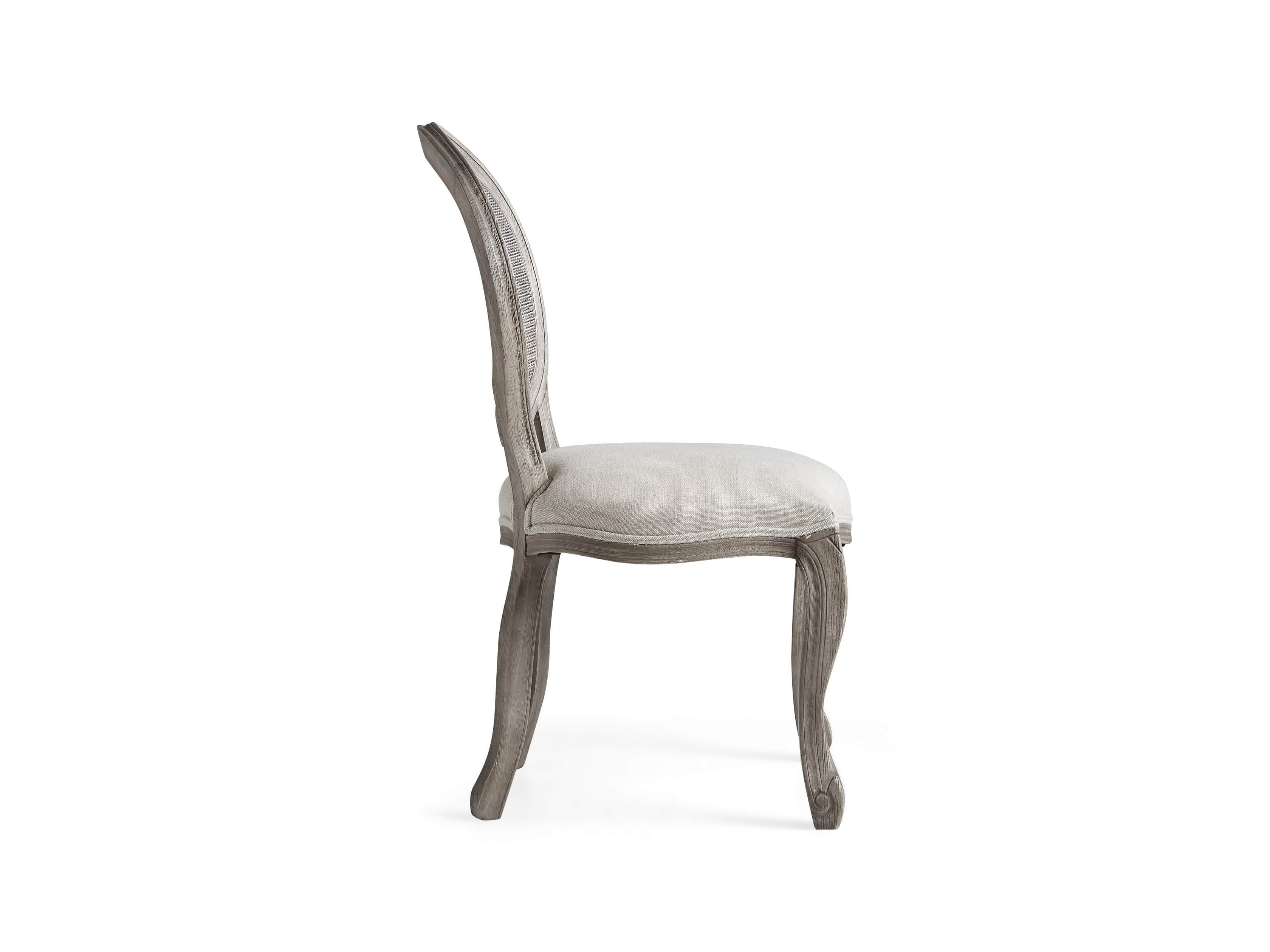 Margot 23" Cane Back Dining Side Chair in Vintage, slide 8 of 8