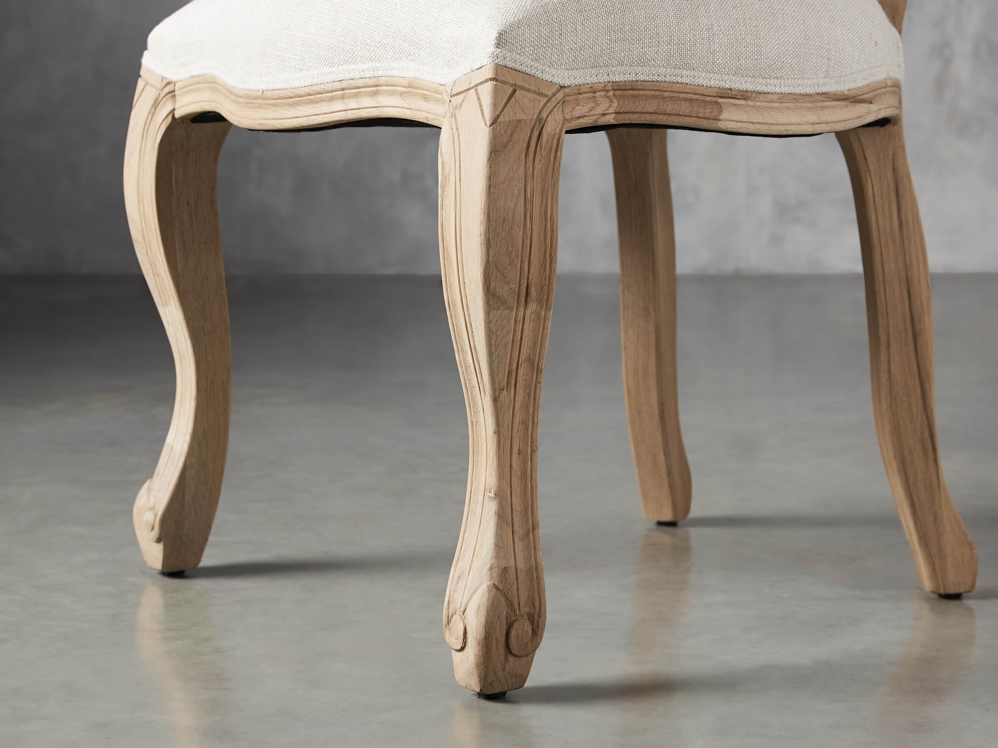 Margot Cane Back Dining Chair in Weathered Arhaus