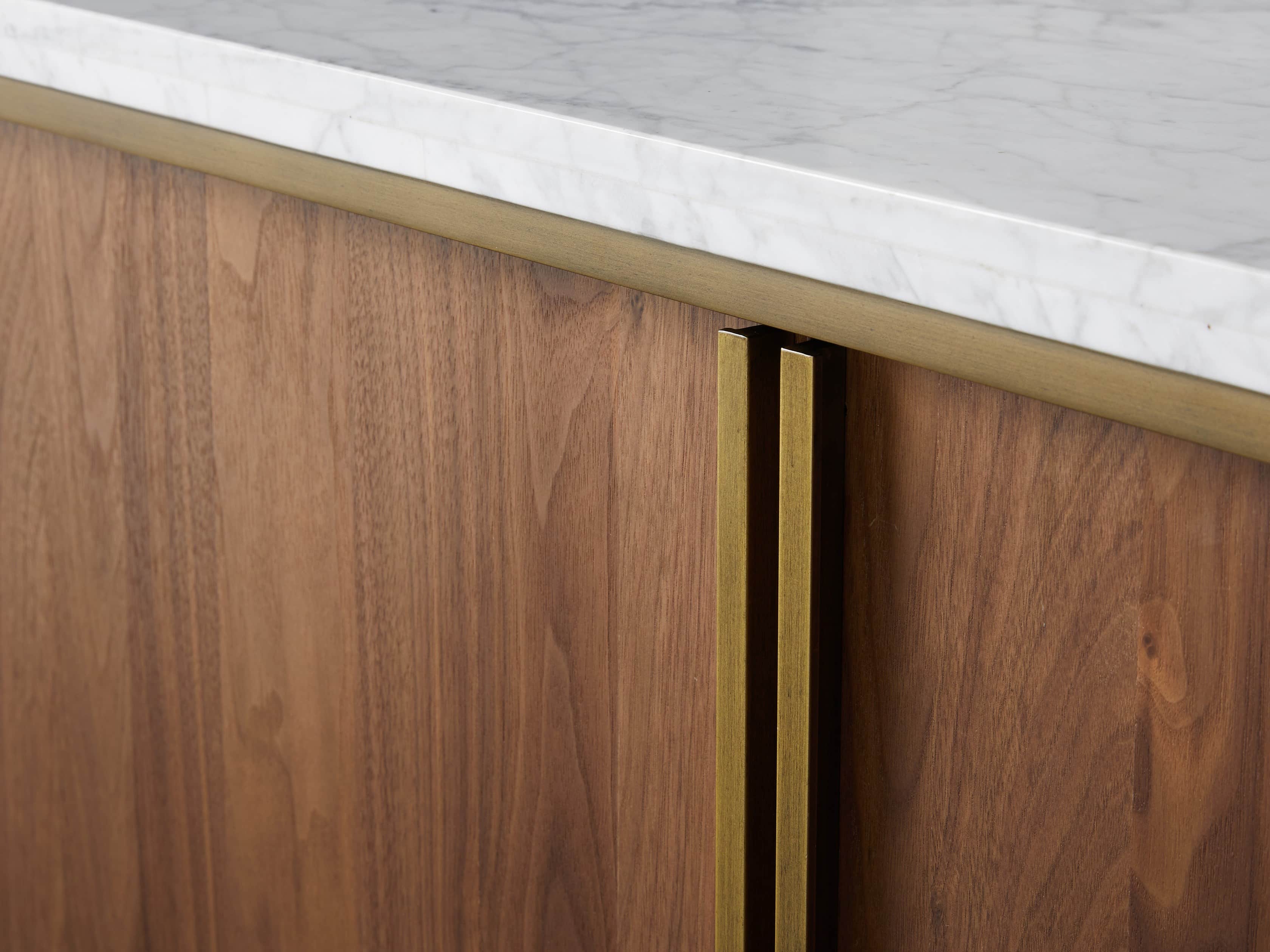 Massa 70" Buffet in Carrara Marble