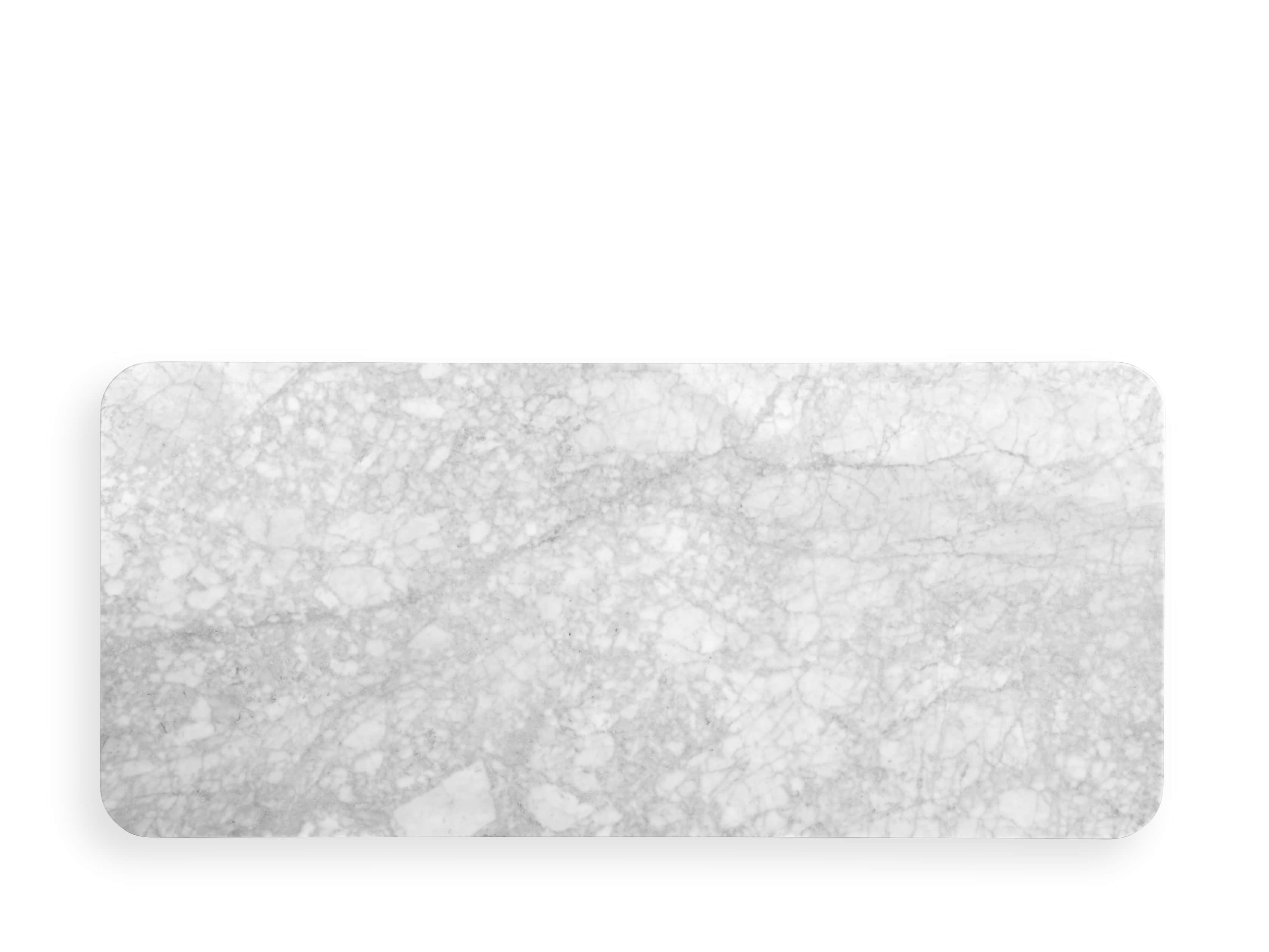 Massa Kitchen Table in Carrara Marble