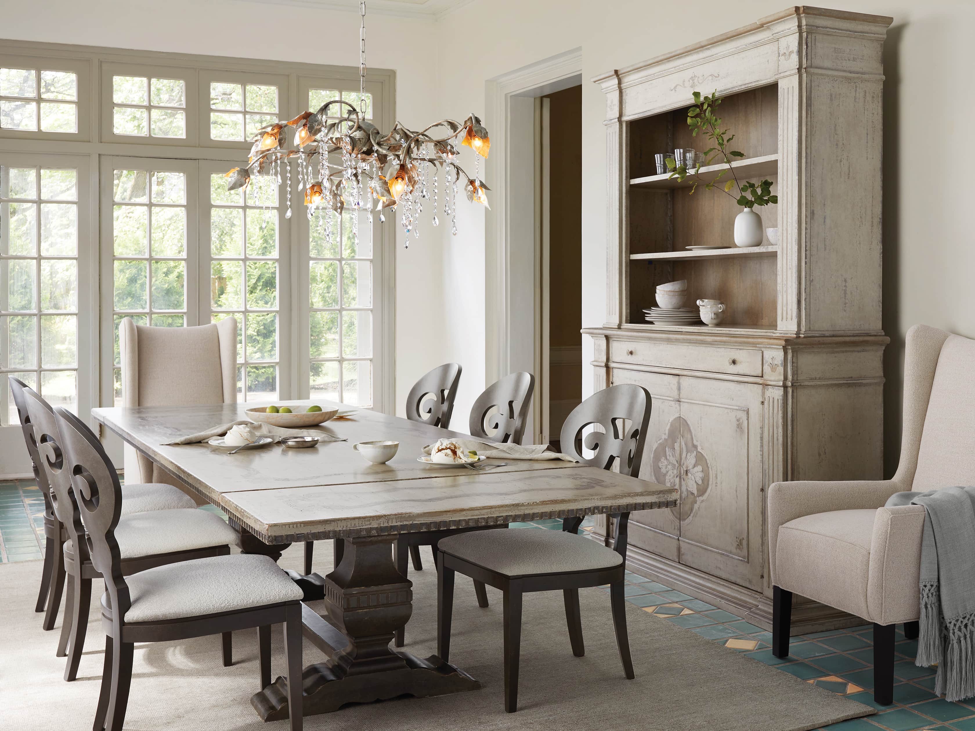 Messina Bell'Arte 69" Hutch & Buffet, slide 5 of 7