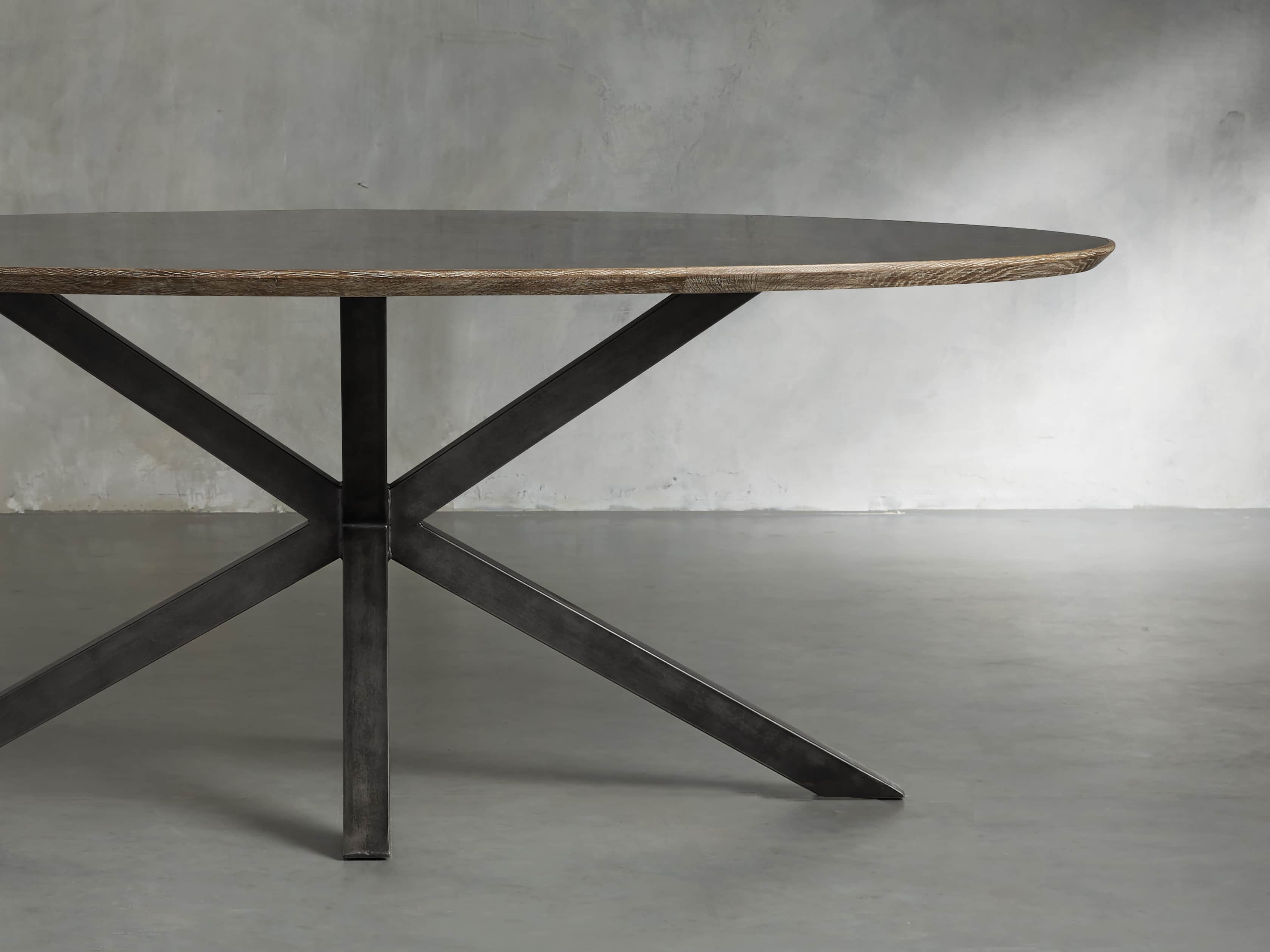 Meridian 79" Oval Dining Table, slide 1 of 10