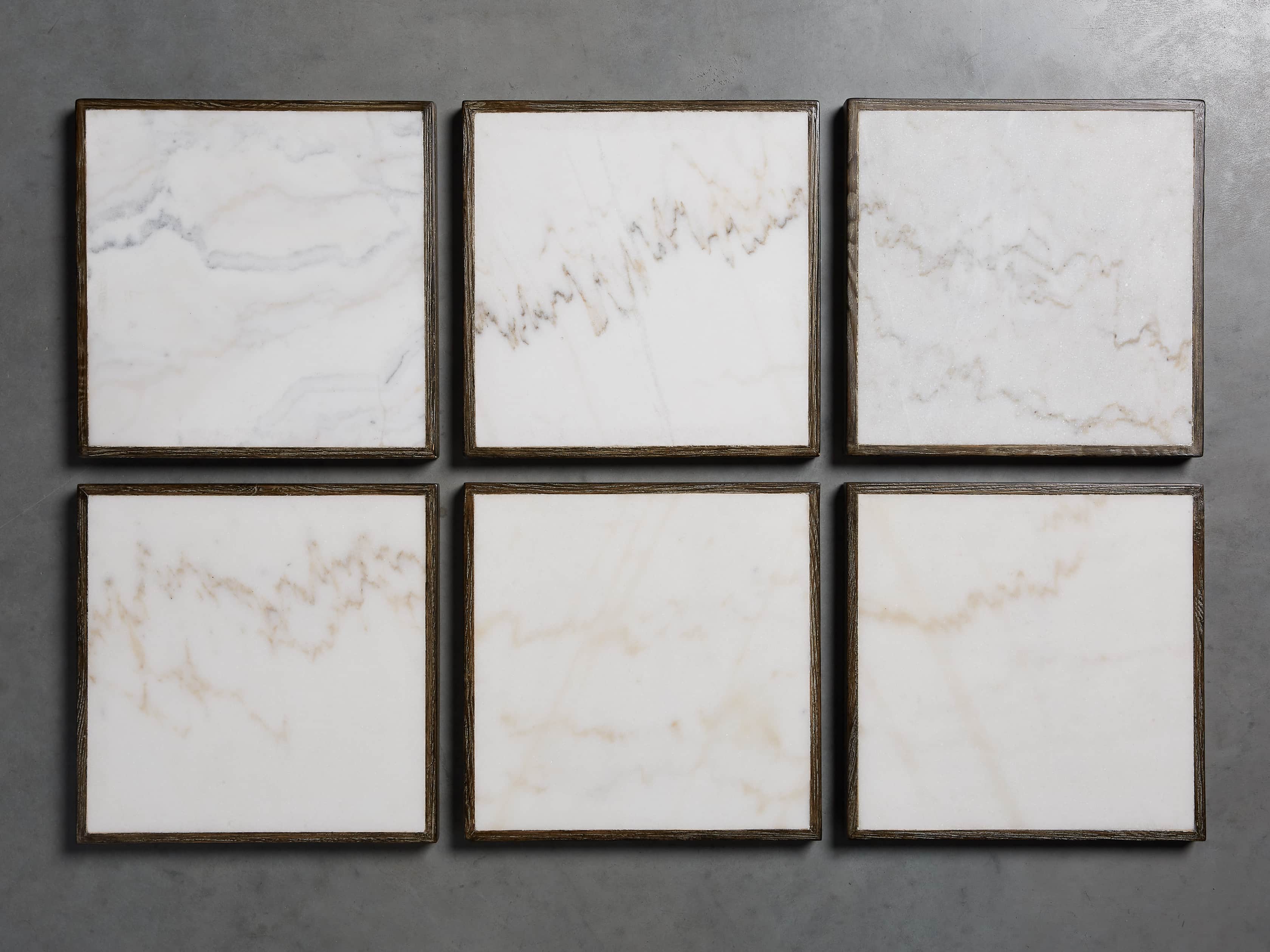 Meridian 79" White Marble Dining Table, slide 8 of 8