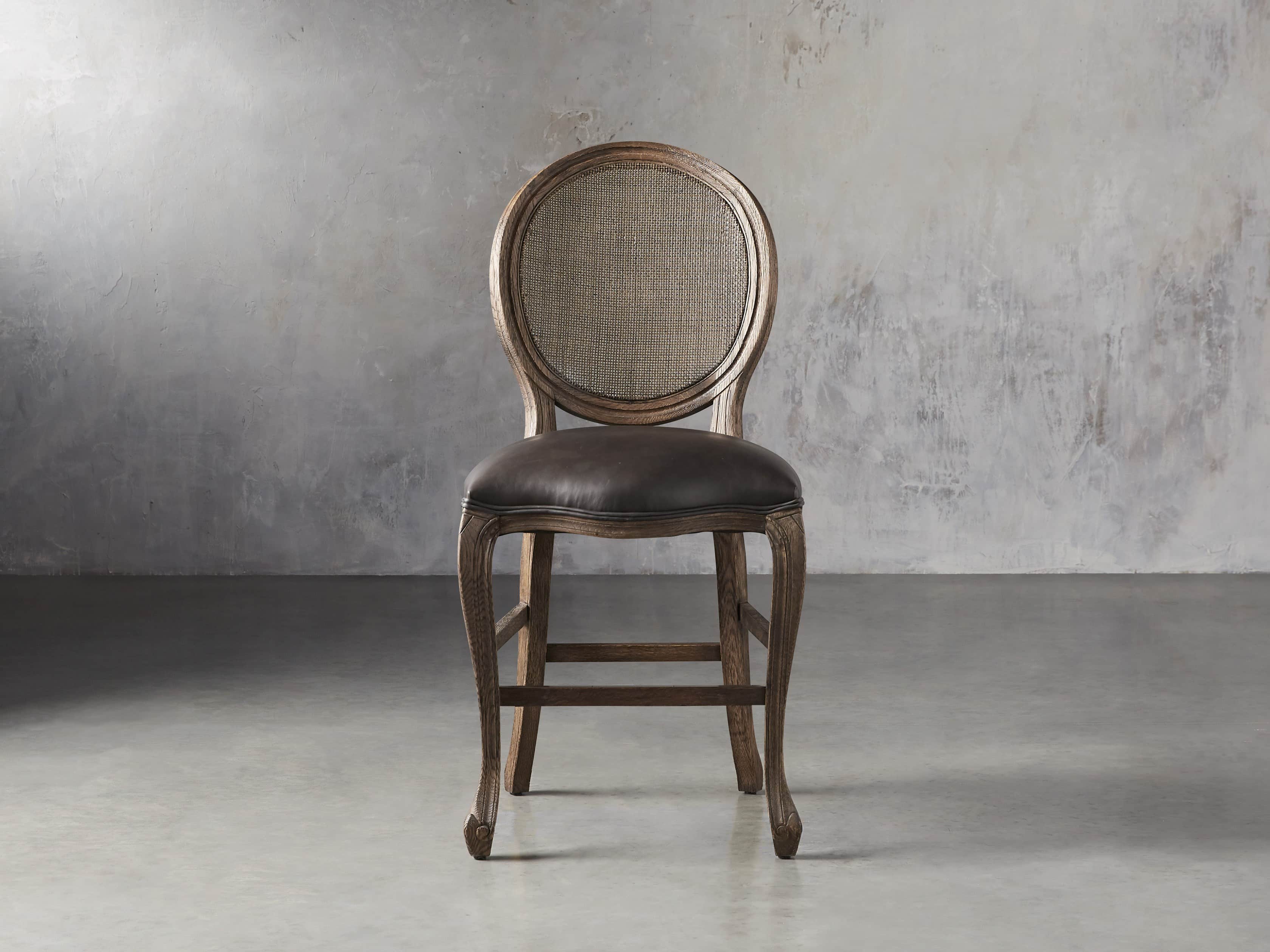Margot 21" Cane Back Counter Stool