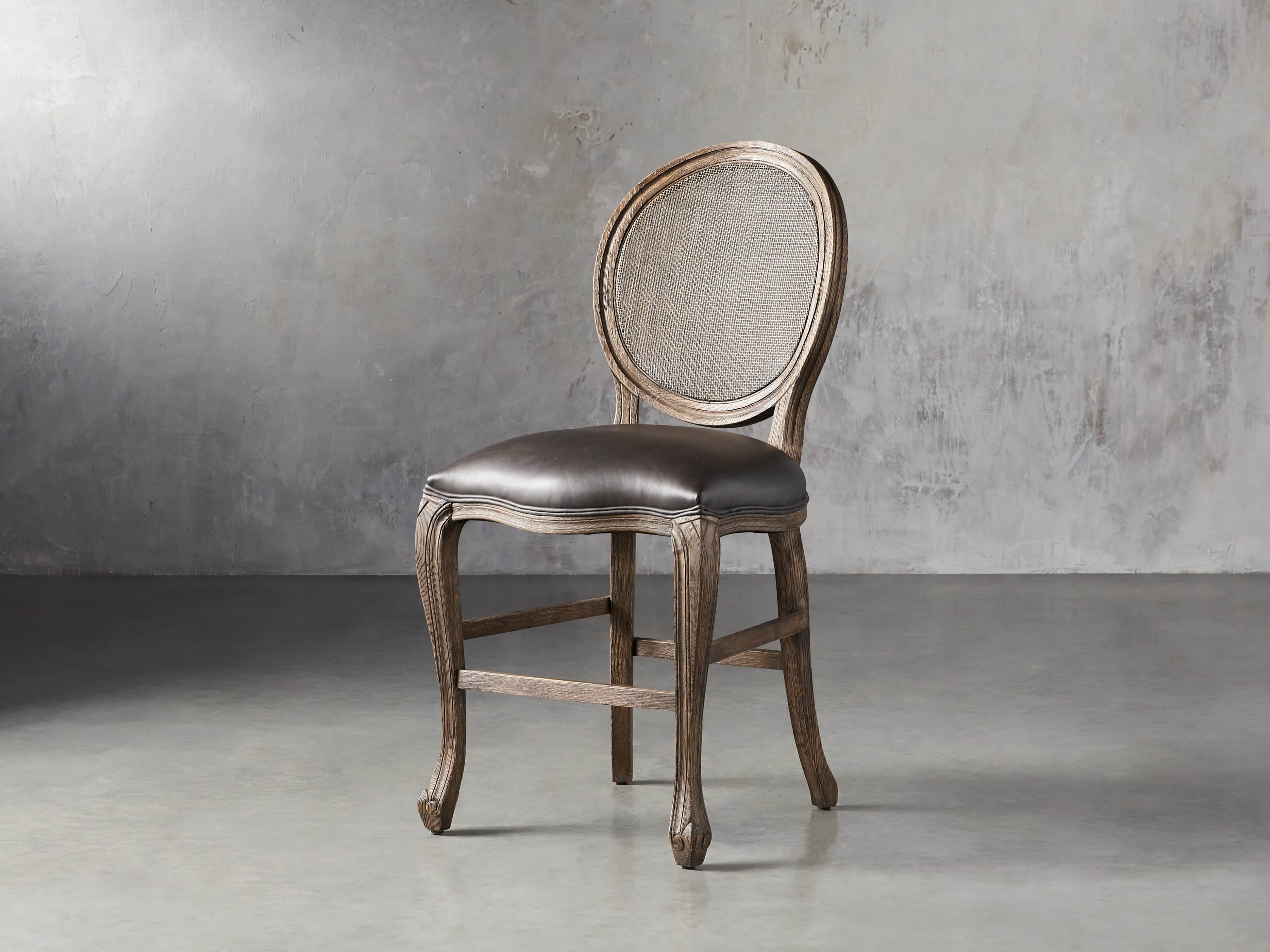 Margot 21" Cane Back Counter Stool